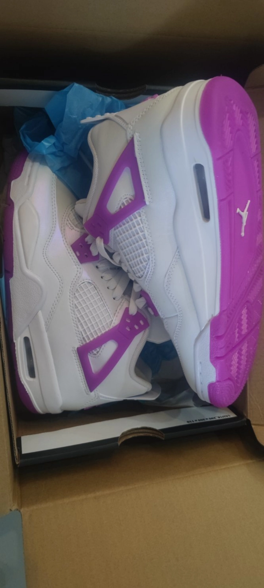 custom review-Jordan 4 Retro Hyper Violet GS