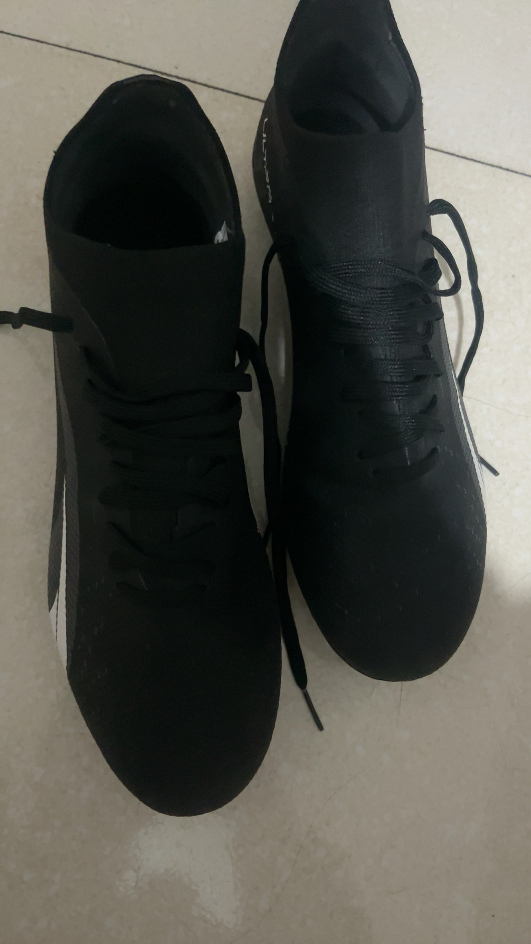 custom review-PUMA Ultra Match AG Искусственная трава FG Твердый грунт Устойчивый к истиранию Футбольные бутсы Мужские Черные