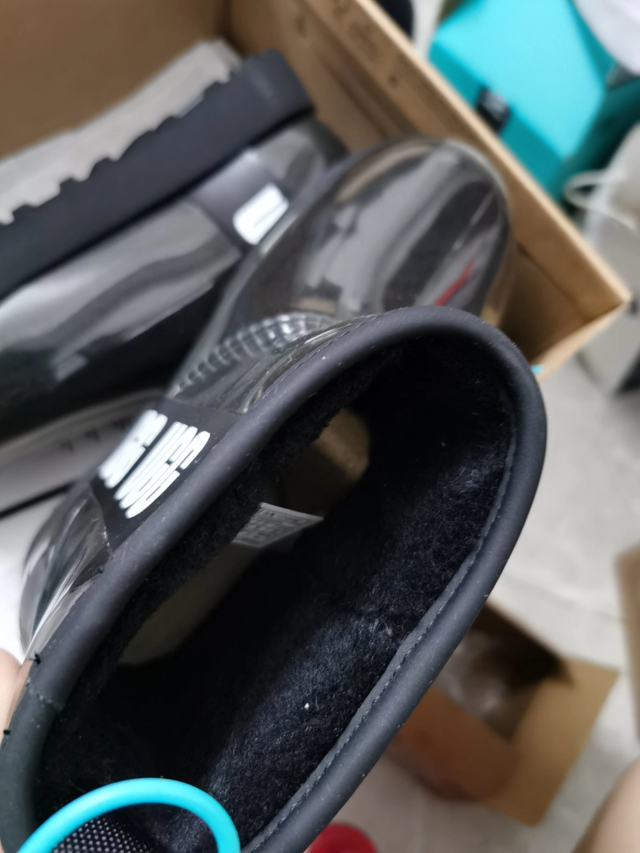 custom review-UGG CLASSIC CLEAR MINI Термостойкие Короткие Снежные Ботинки Женские Черные