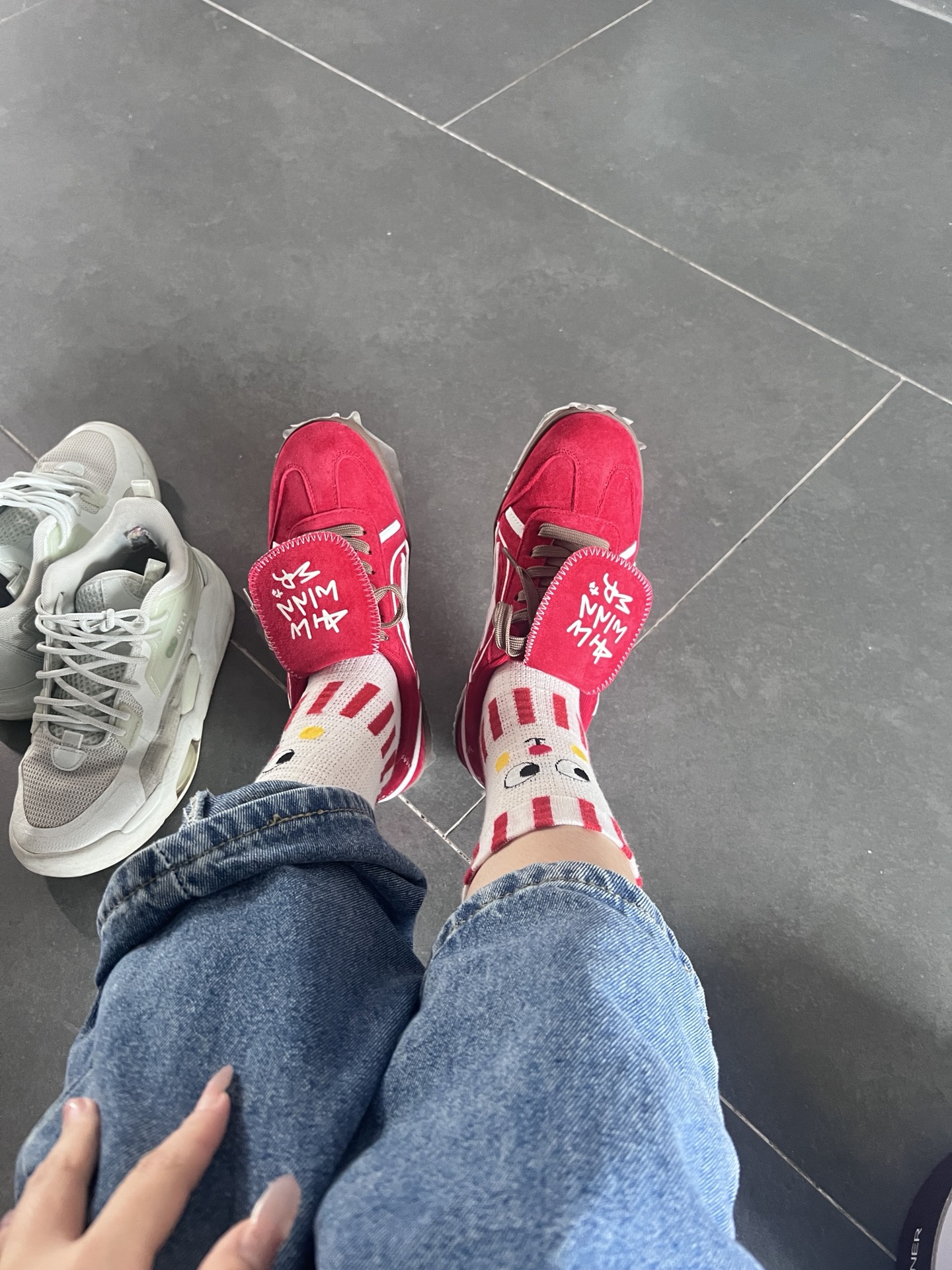 custom review-KILLWINNER Anti Slip Wear Resistant Low Top Skateboard Shoes Unisex Red