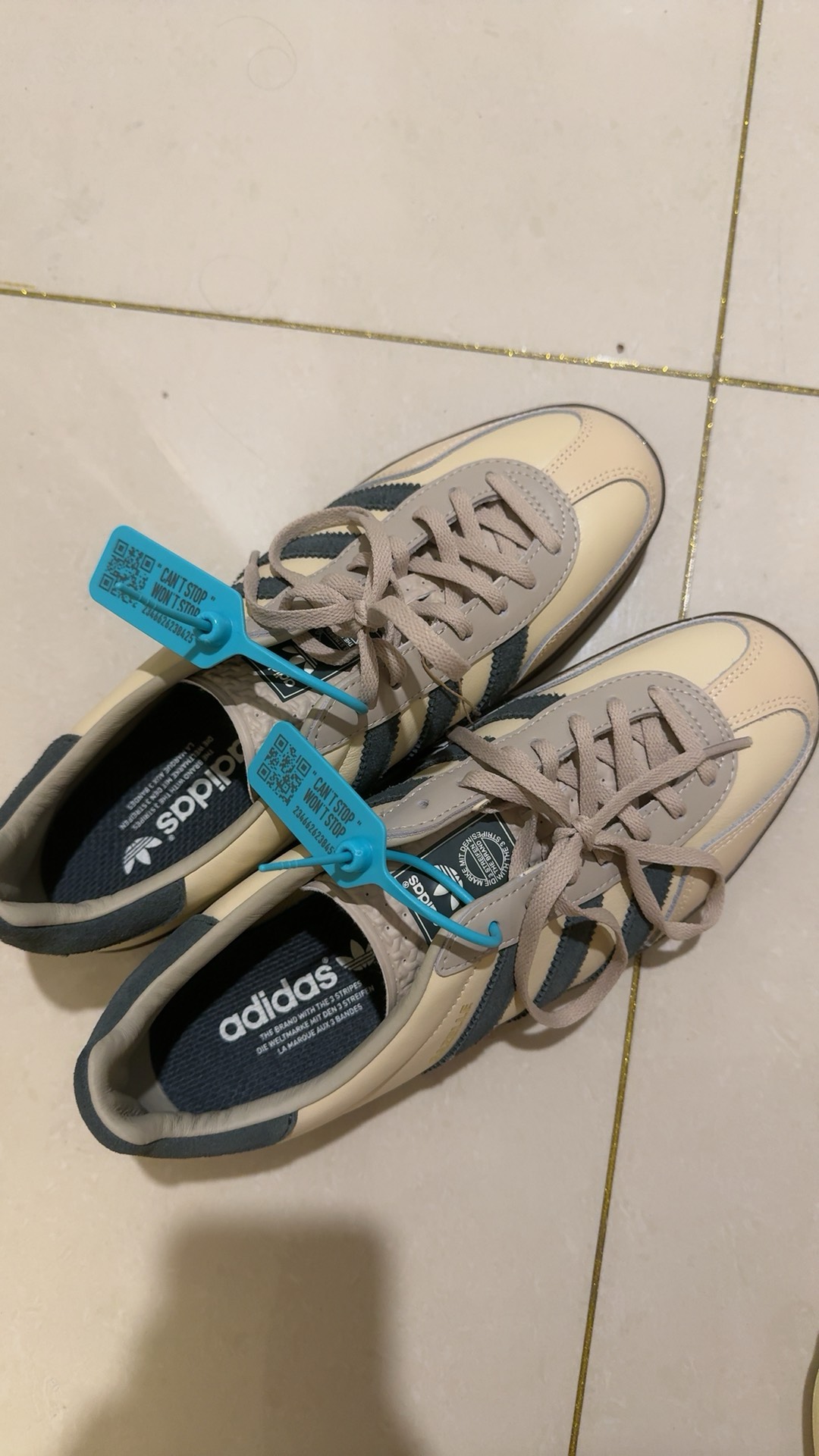 custom review-Adidas Originals Gazelle Abrasion Resistant Низкие Кроссовки для скейтбординга Унисекс Бежево-зеленый