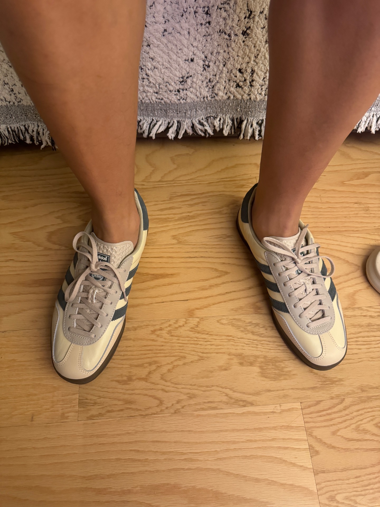 custom review-Adidas Originals Gazelle Abrasion Resistant Низкие Кроссовки для скейтбординга Унисекс Бежево-зеленый