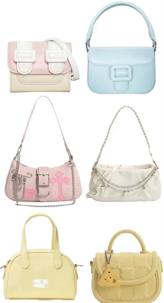 平价小众的包包6选1,都好喜欢啊