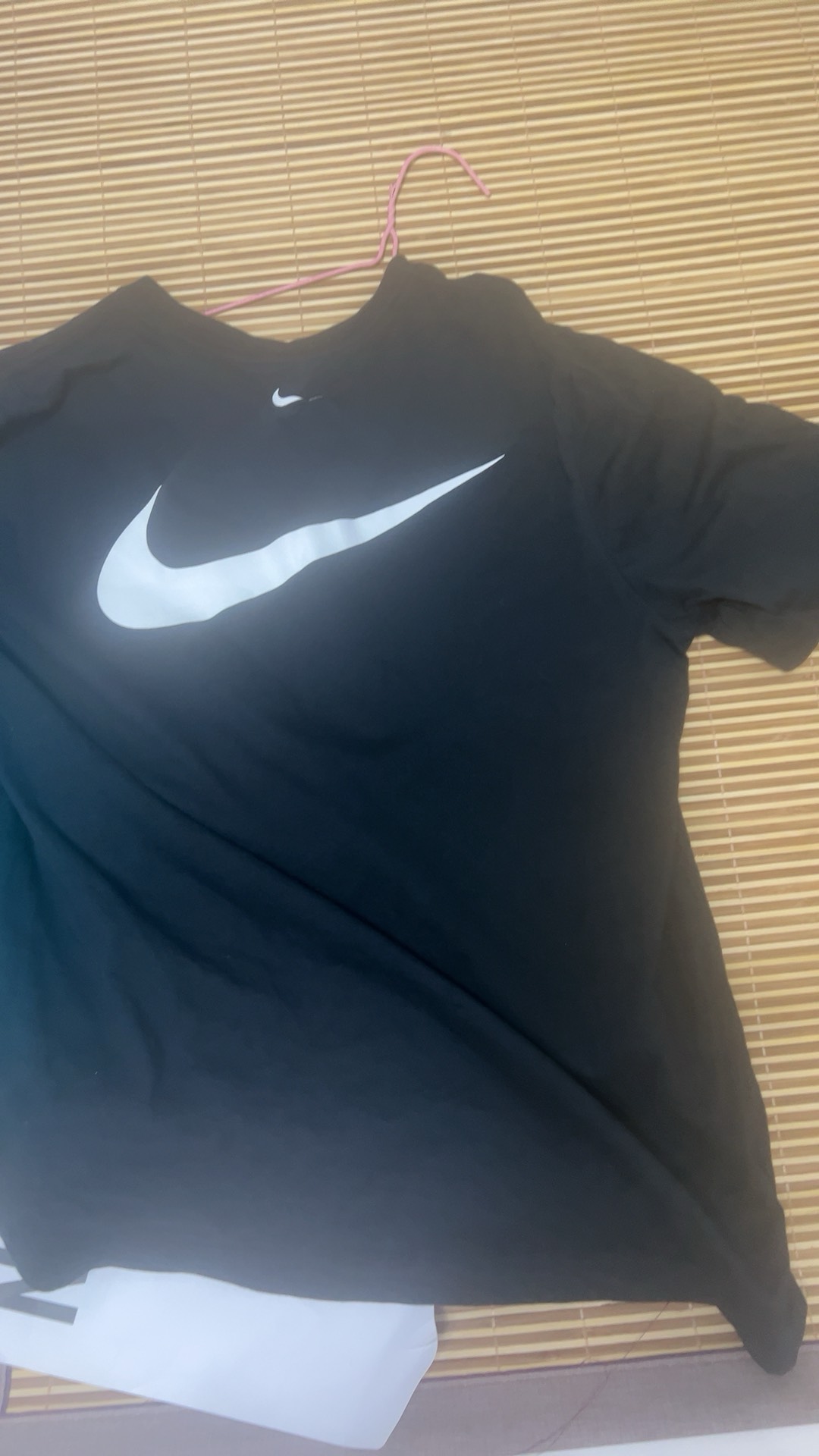 custom review-Nike Мужские черные футболки
