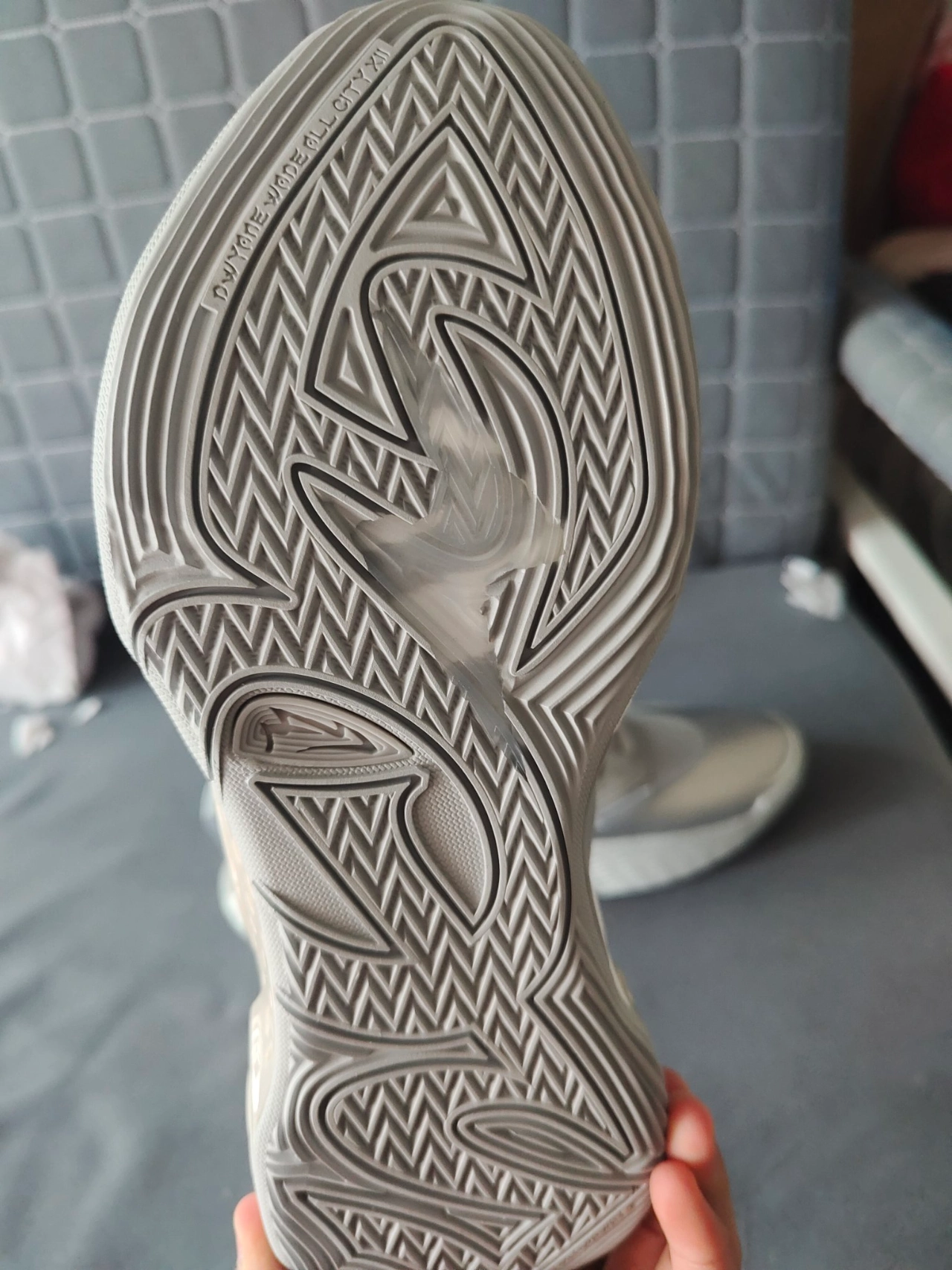 custom review-Подкладка All City 12 Уэйд ALLCITY 12 противоскользящие баскетбольные кроссовки для мужчин серые