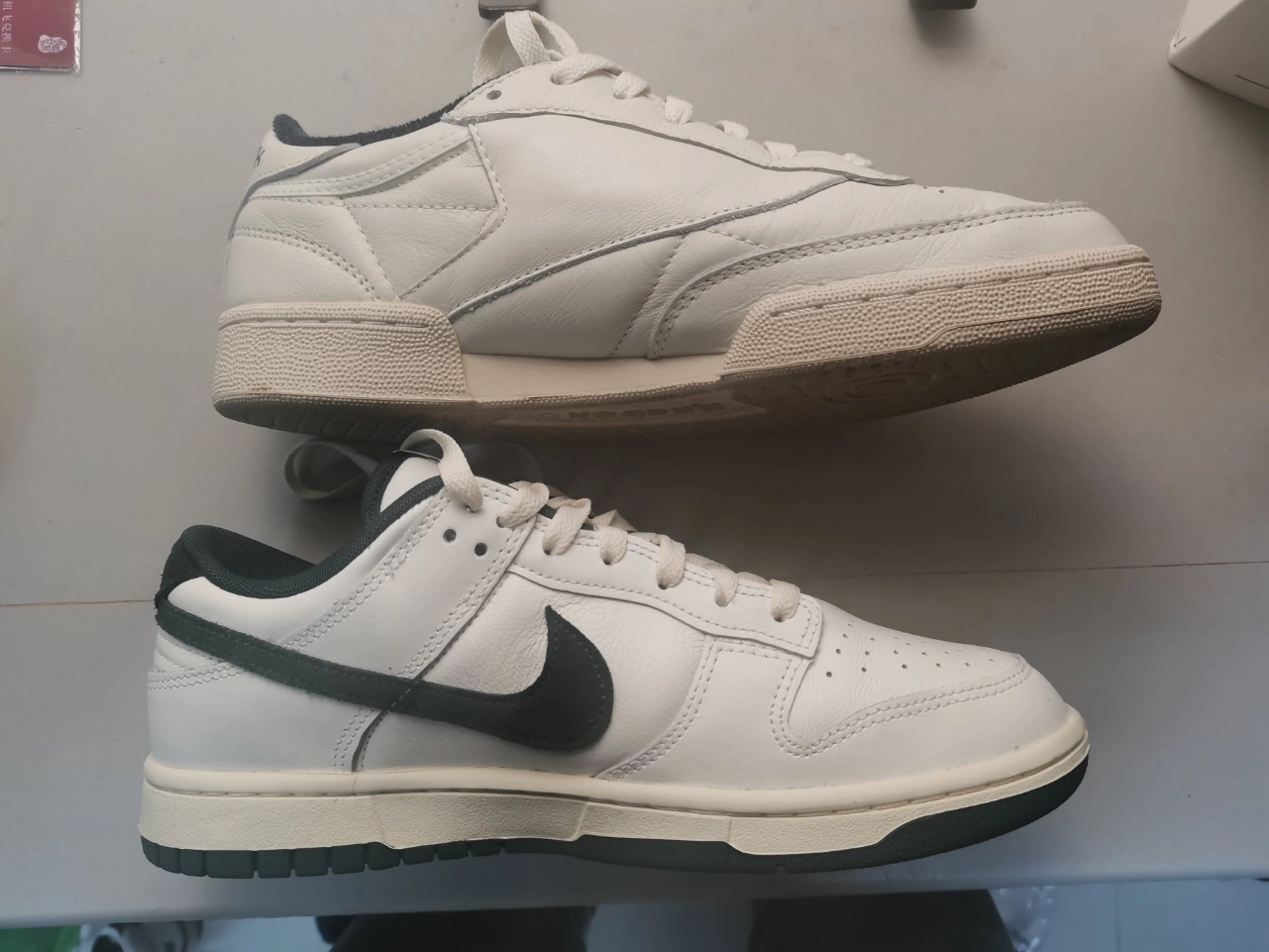 custom review-Reebok CLUB C 85 VINTAGE Устойчивые к истиранию низкие скейтборд-кроссовки унисекс бежевые