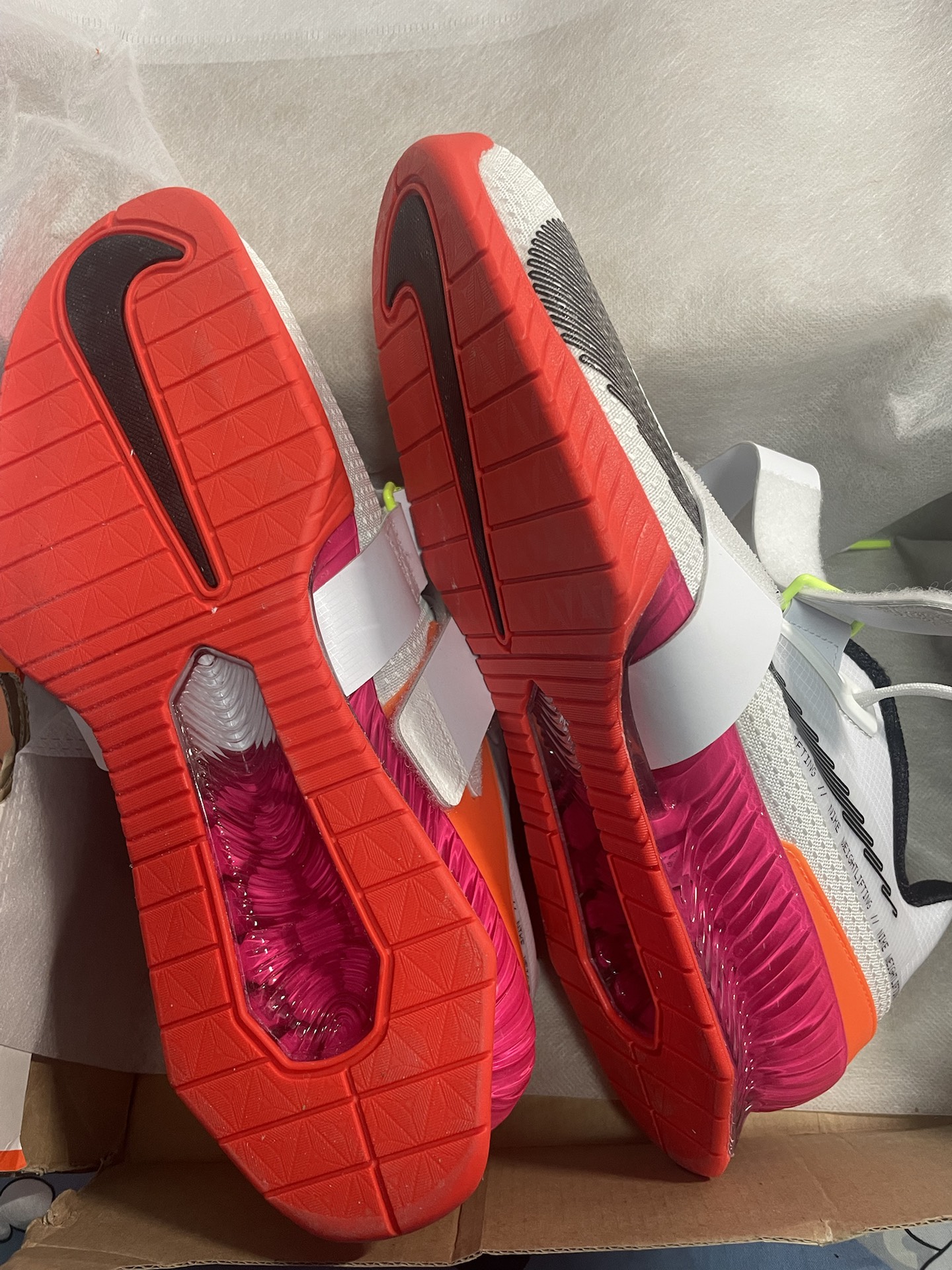 custom review-Nike Romaleos 4 SE Low Топ Тренировочные Кроссовки Унисекс Белый Черный Красный