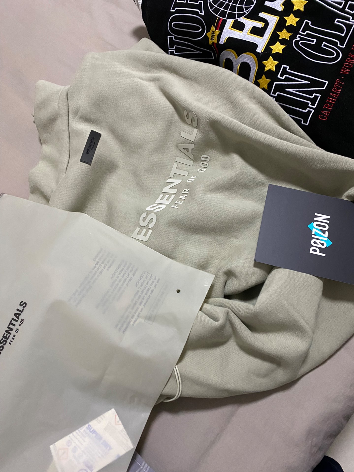 custom review-Fear Of God Essentials Куртка Женская Цвет Даффи Серый