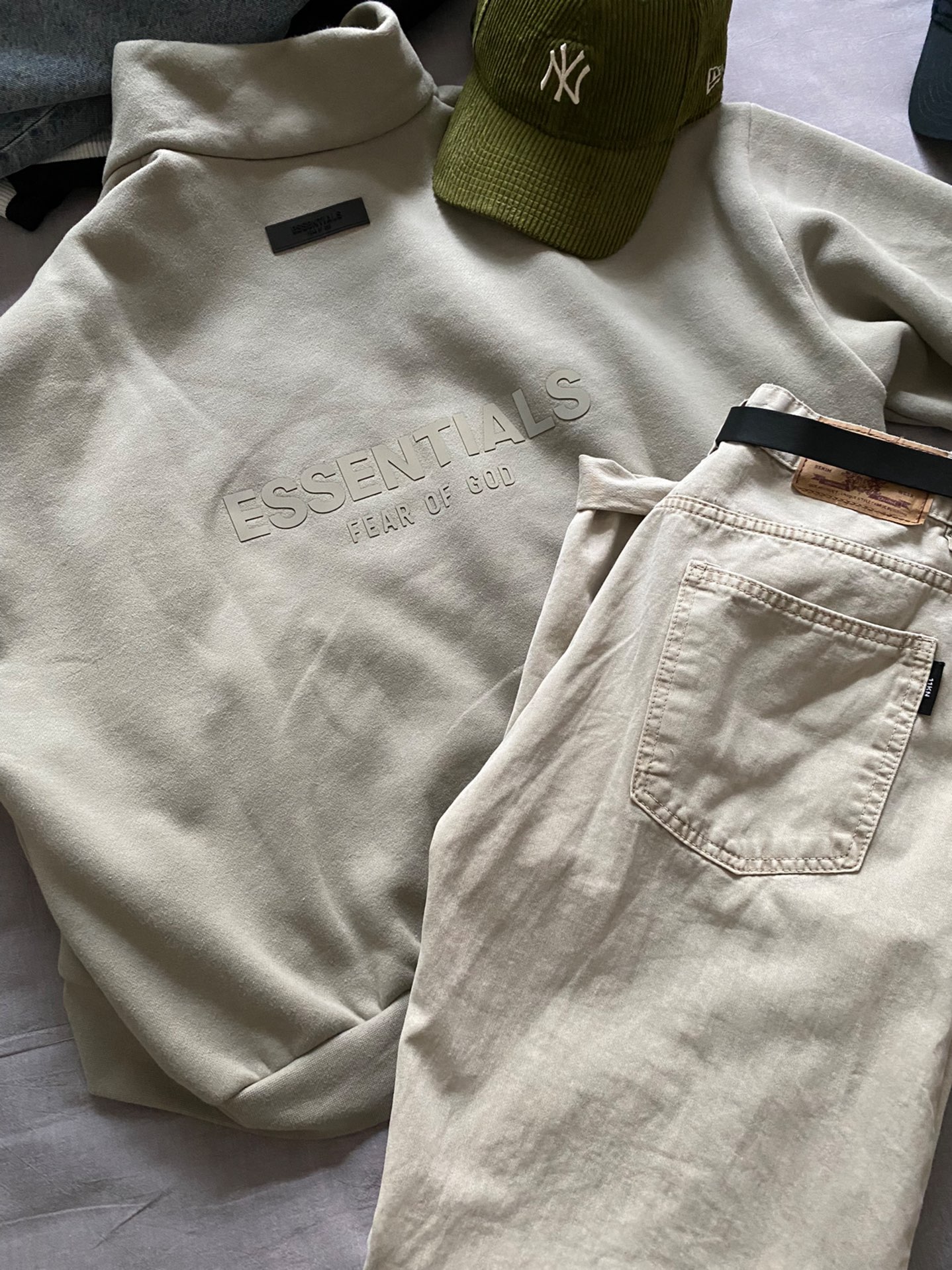 custom review-Fear Of God Essentials Куртка Женская Цвет Даффи Серый