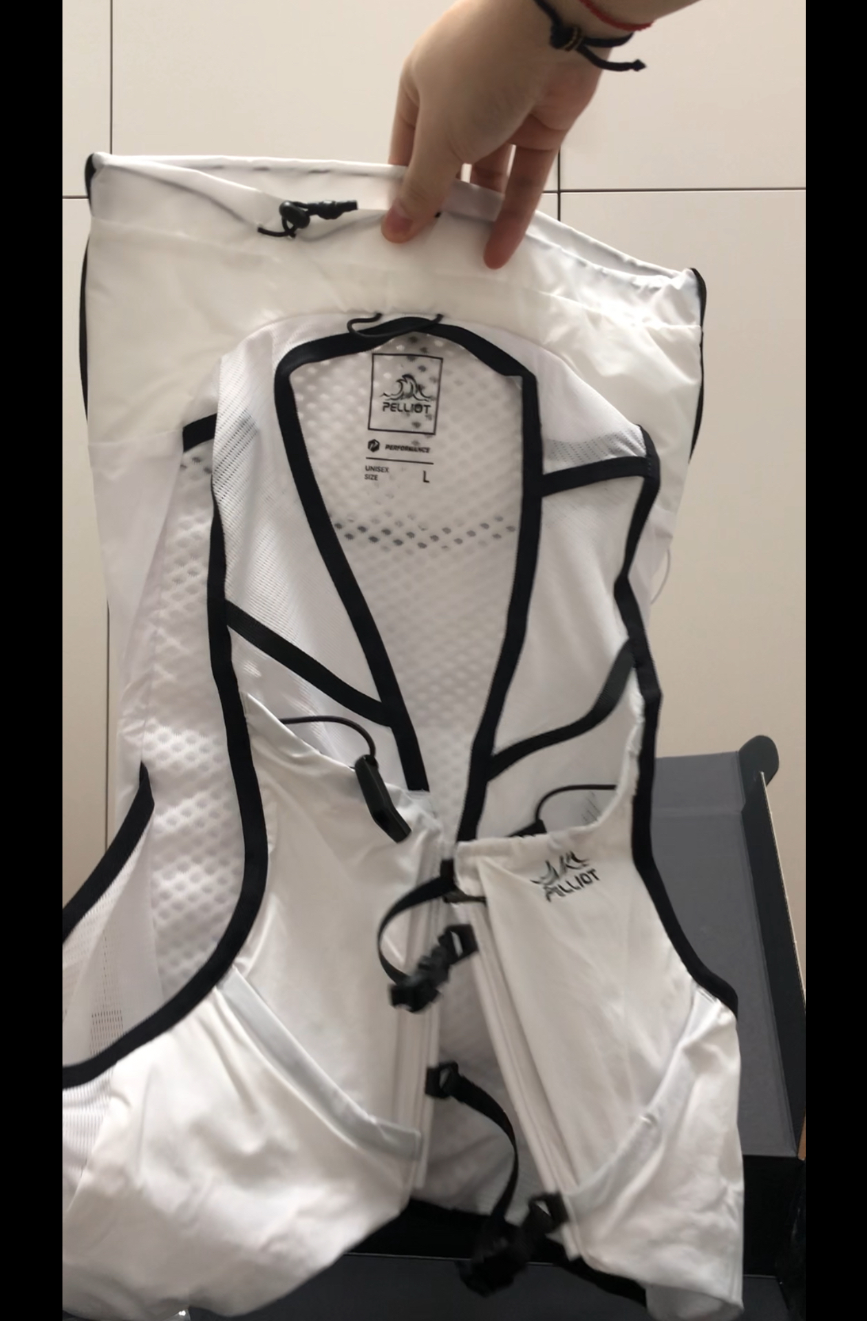 custom review-PELLIOT 10L 12L 14L Туристические сумки Нейлон Черный Унисекс