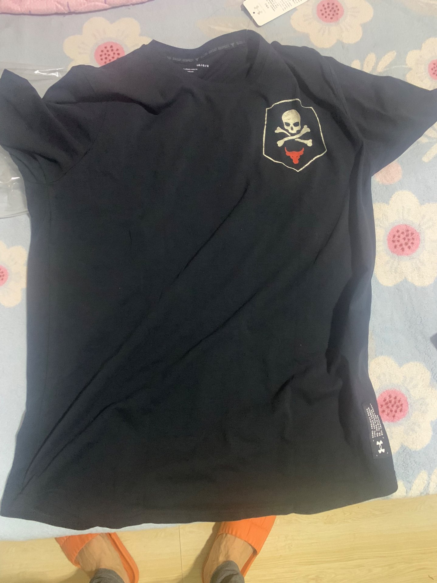 custom review-Under Armour T-Shirt Мужской Черный