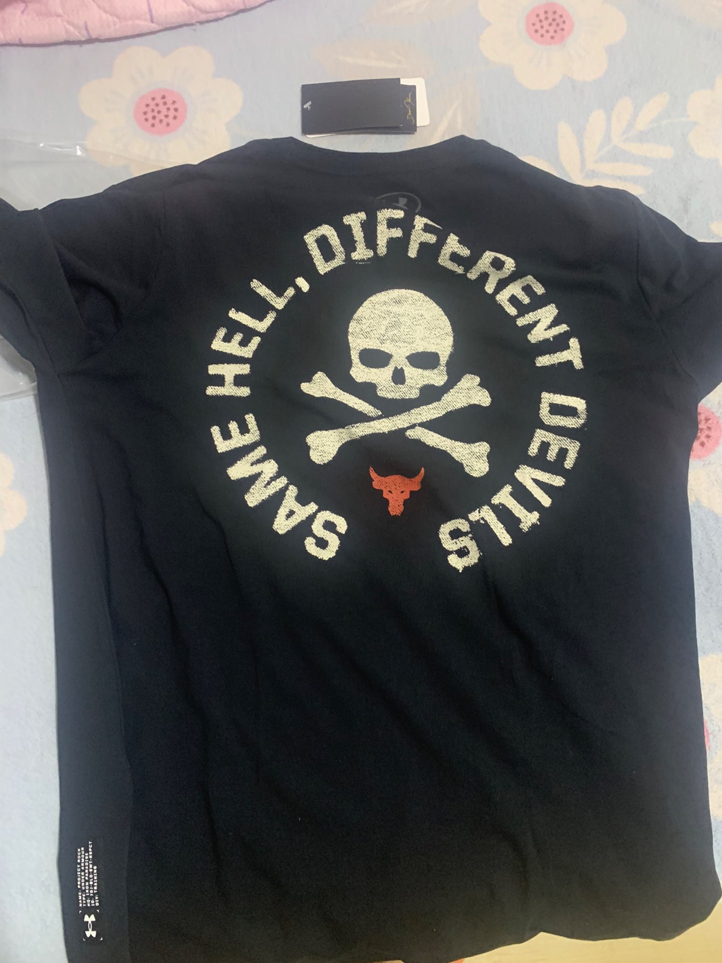 custom review-Under Armour T-Shirt Мужской Черный