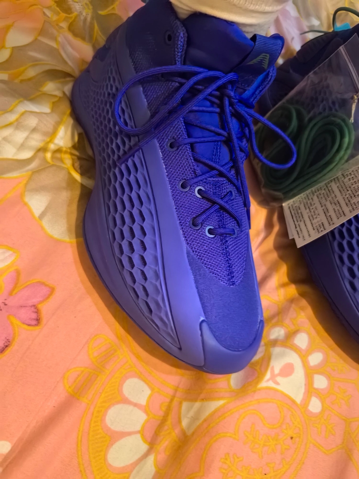 custom review-Adidas A.E. 1 Velocity Синий MID Баскетбольные кроссовки Мужской Синий