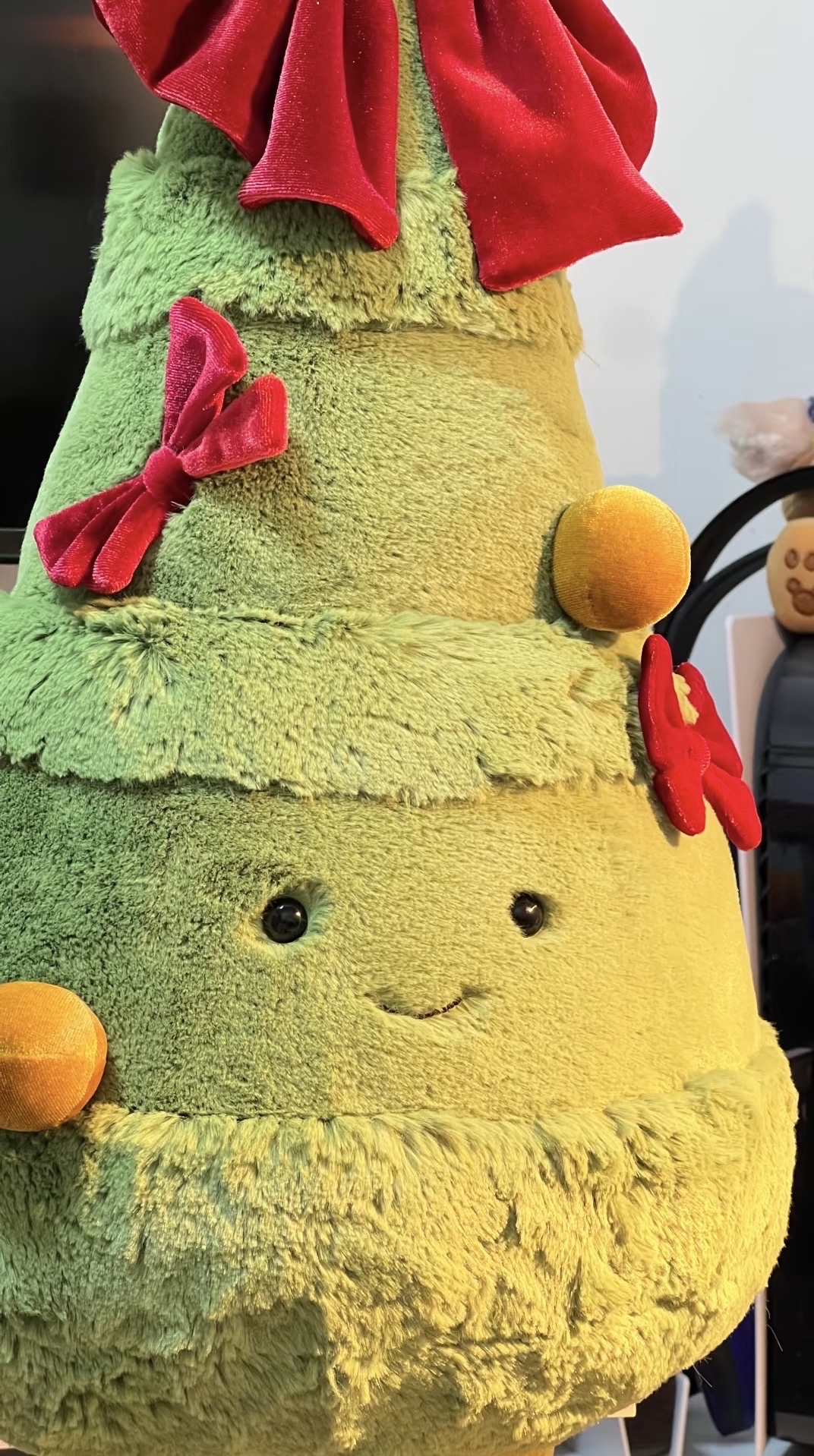 custom review-JELLYCAT Рождественская серия Декоративные рождественские деревья Уют и гармония Кукла Плюшевая кукла 55 см Длина тела