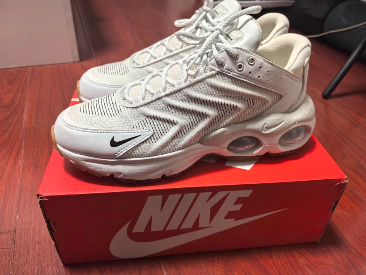 custom review-Nike Air Max TW Устойчивый к истиранию Низкий Топ Casual Мужской Белый Черный