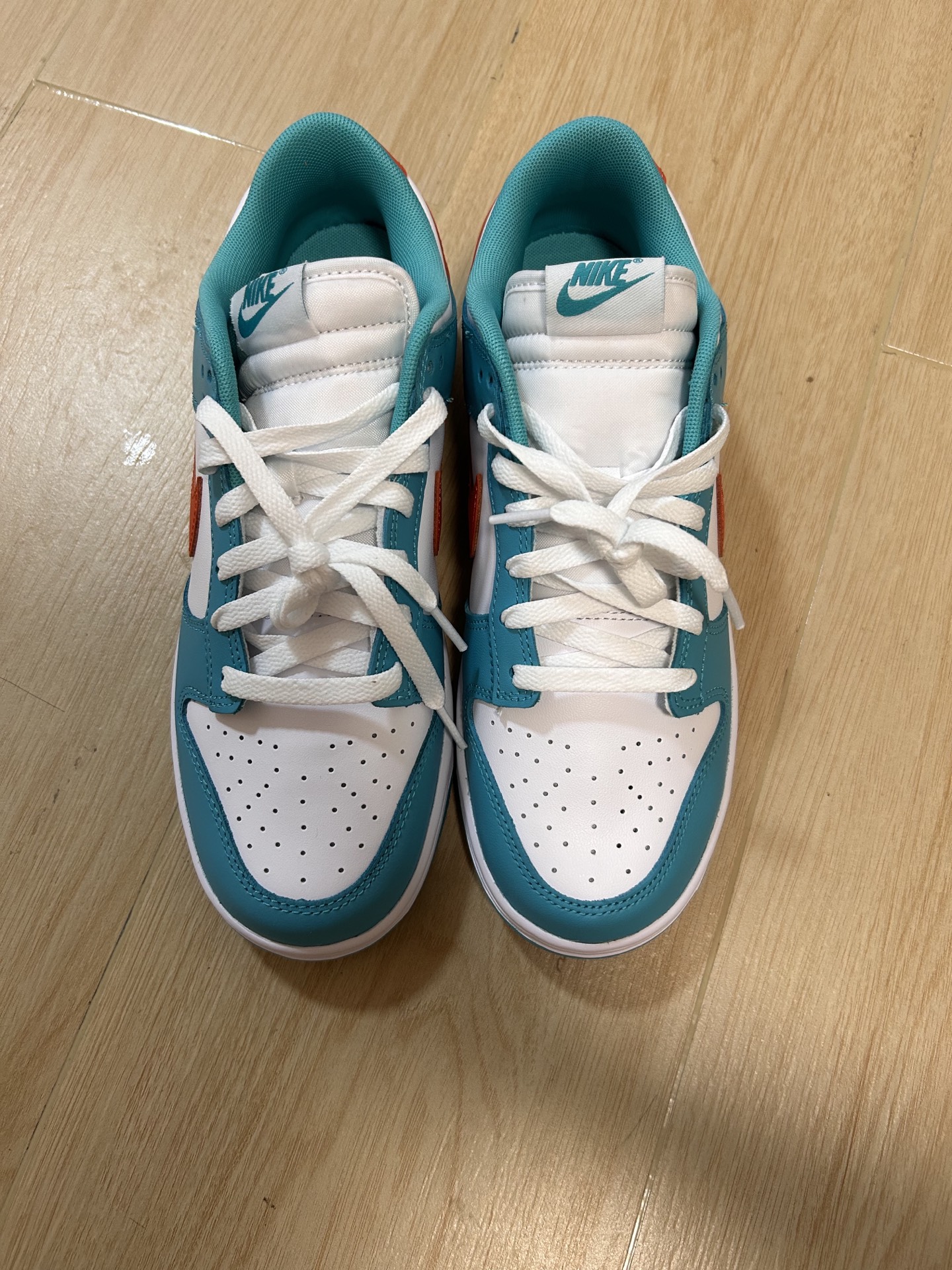 custom review-Nike Dunk Low 'Miami Dolphins'