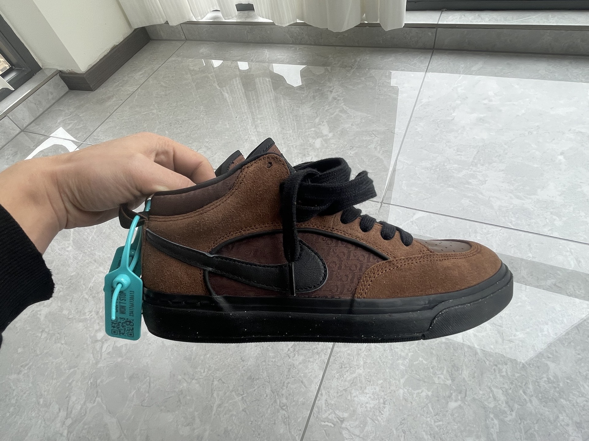 custom review-Nike SB React Leo 'Cacao Wow' Low Топ Скейтборд Кроссовки Унисекс Коричневый