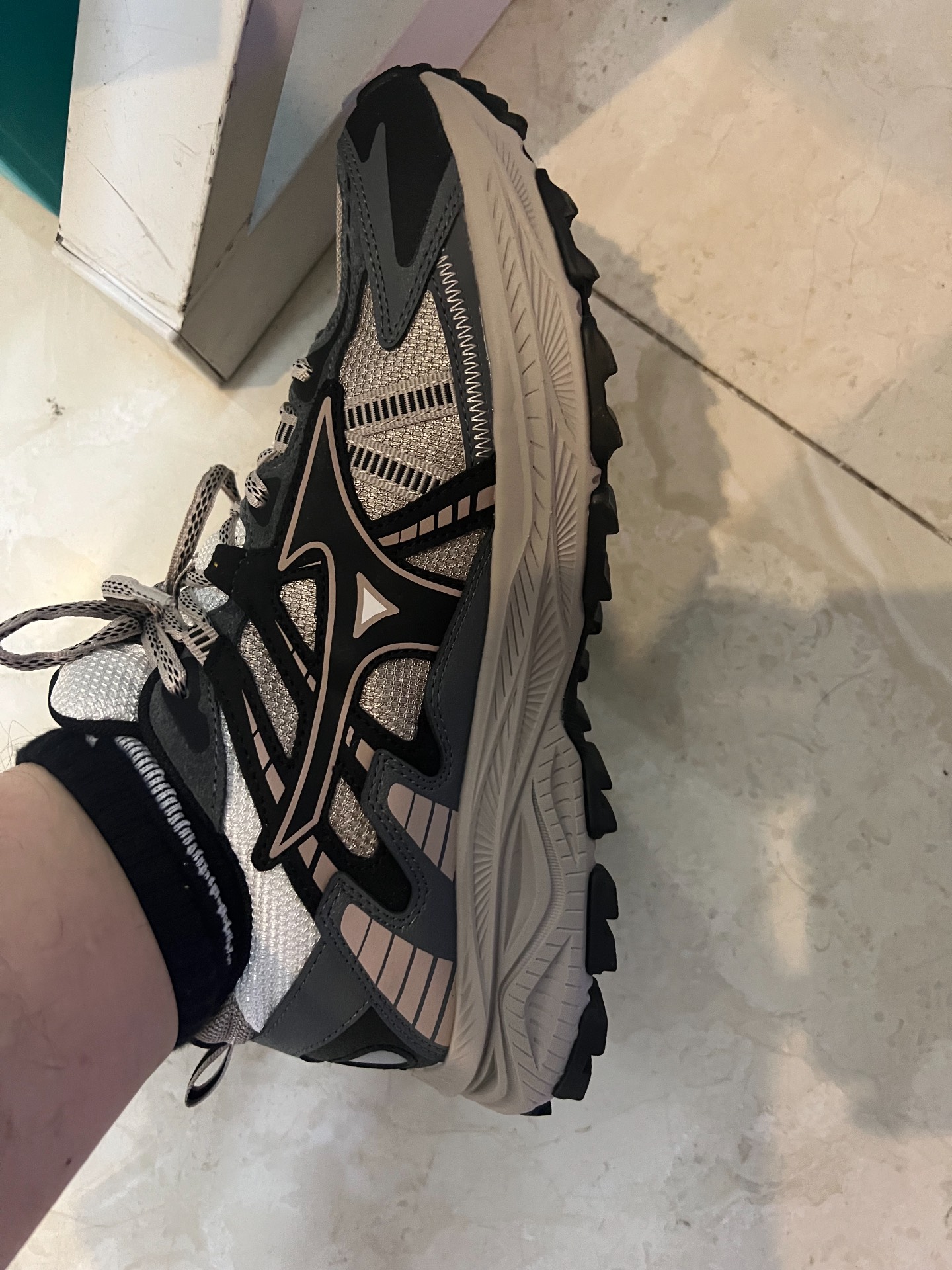 custom review-Mizuno Racer Trail Дышащие Низкие Кроссовки для Бега Unisex Light Умбра