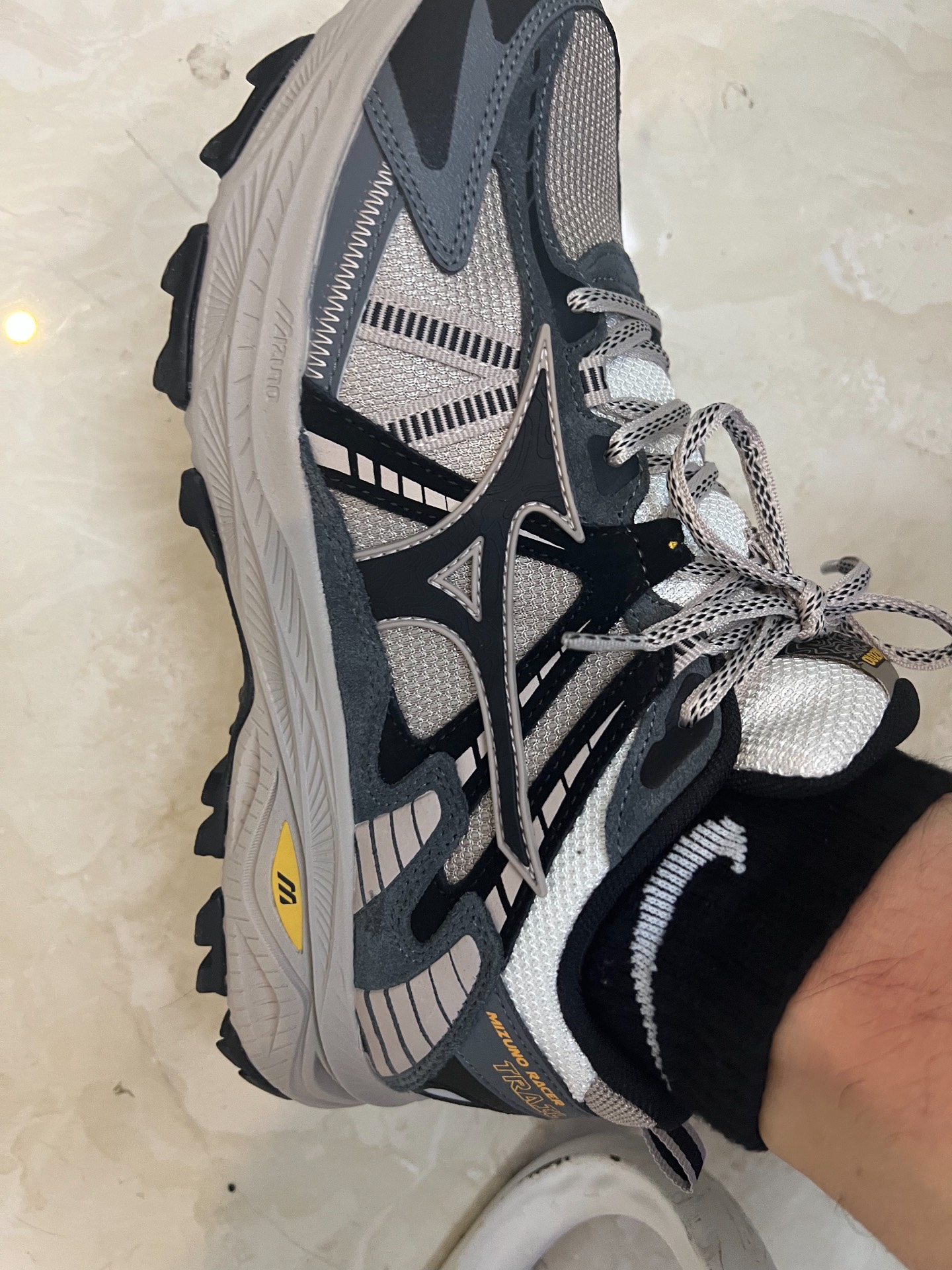 custom review-Mizuno Racer Trail Дышащие Низкие Кроссовки для Бега Unisex Light Умбра