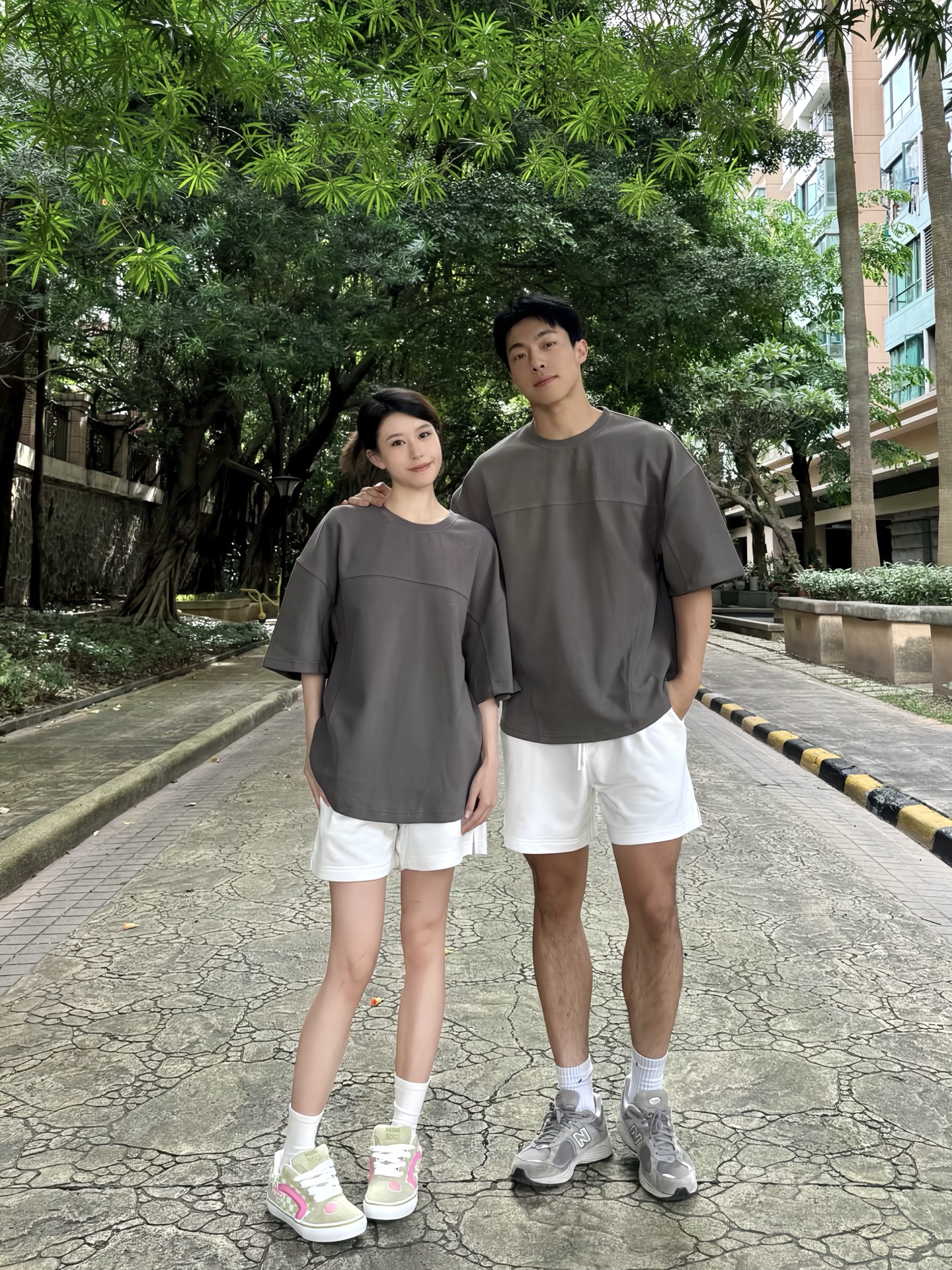 多巴胺板鞋➕美式穿搭 妥妥的夏日松弛感🍃