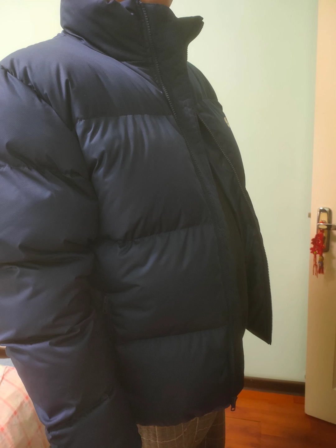 custom review-nike Куртка Мужская Темно-Синяя