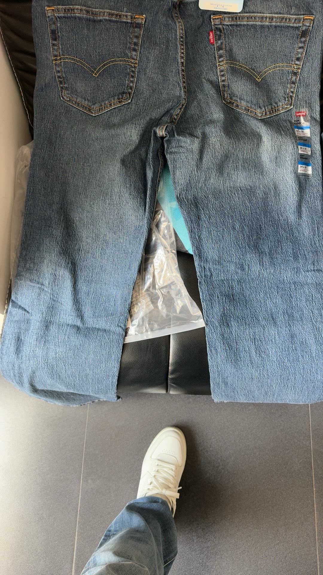 custom review-Levis Blue Men's Jeans Левис Синий Мужской Джинсы