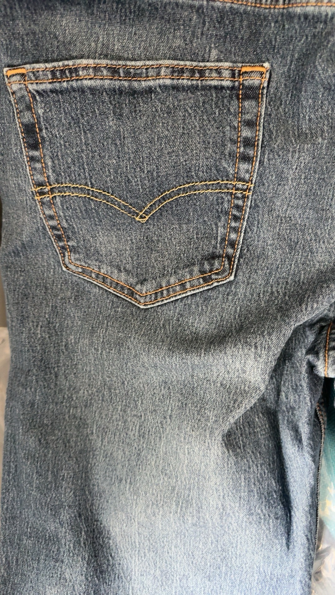 custom review-Levis Blue Men's Jeans Левис Синий Мужской Джинсы