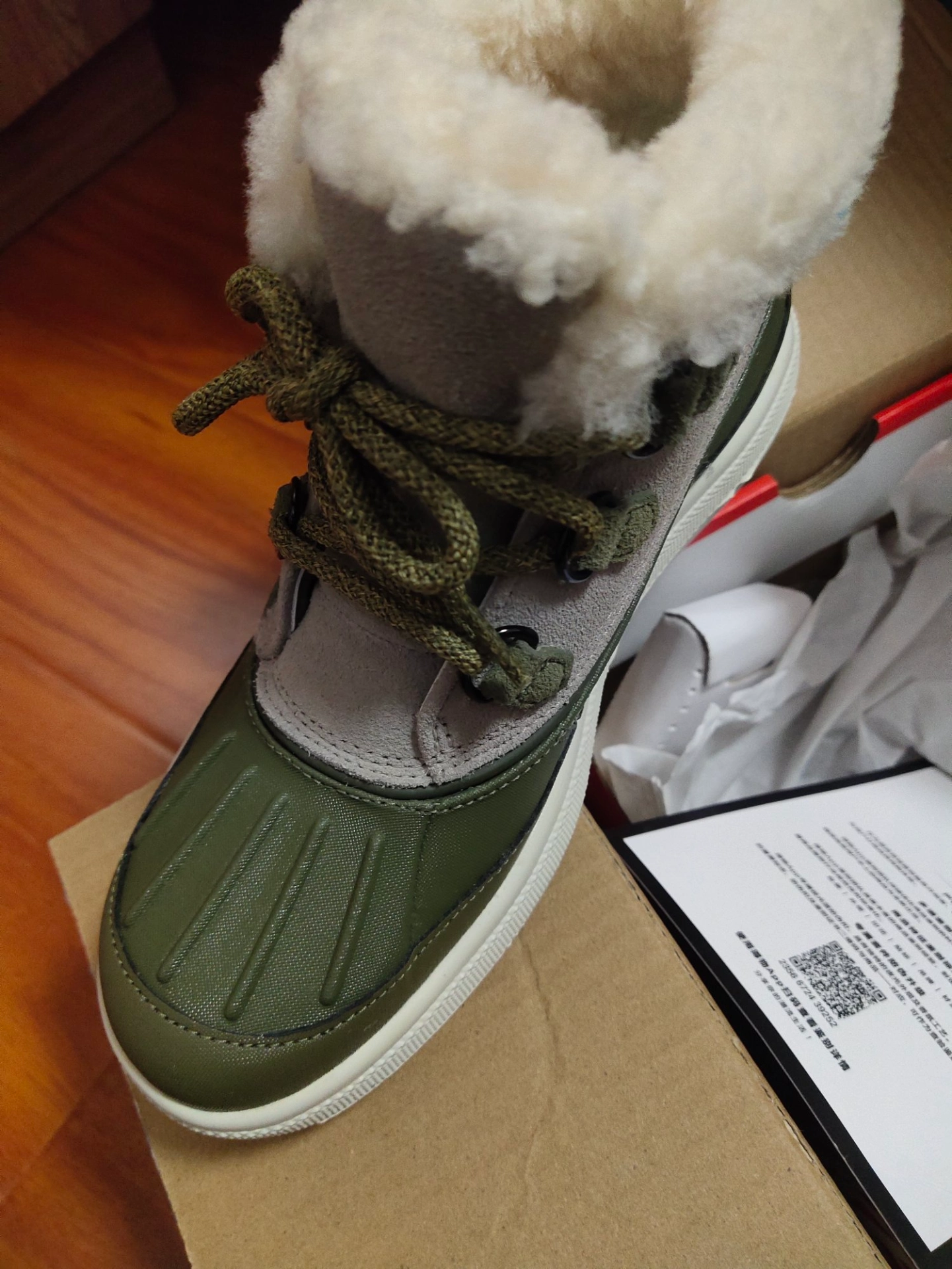 custom review-Nike Woodside Ботильоны Женские Серый Зеленый