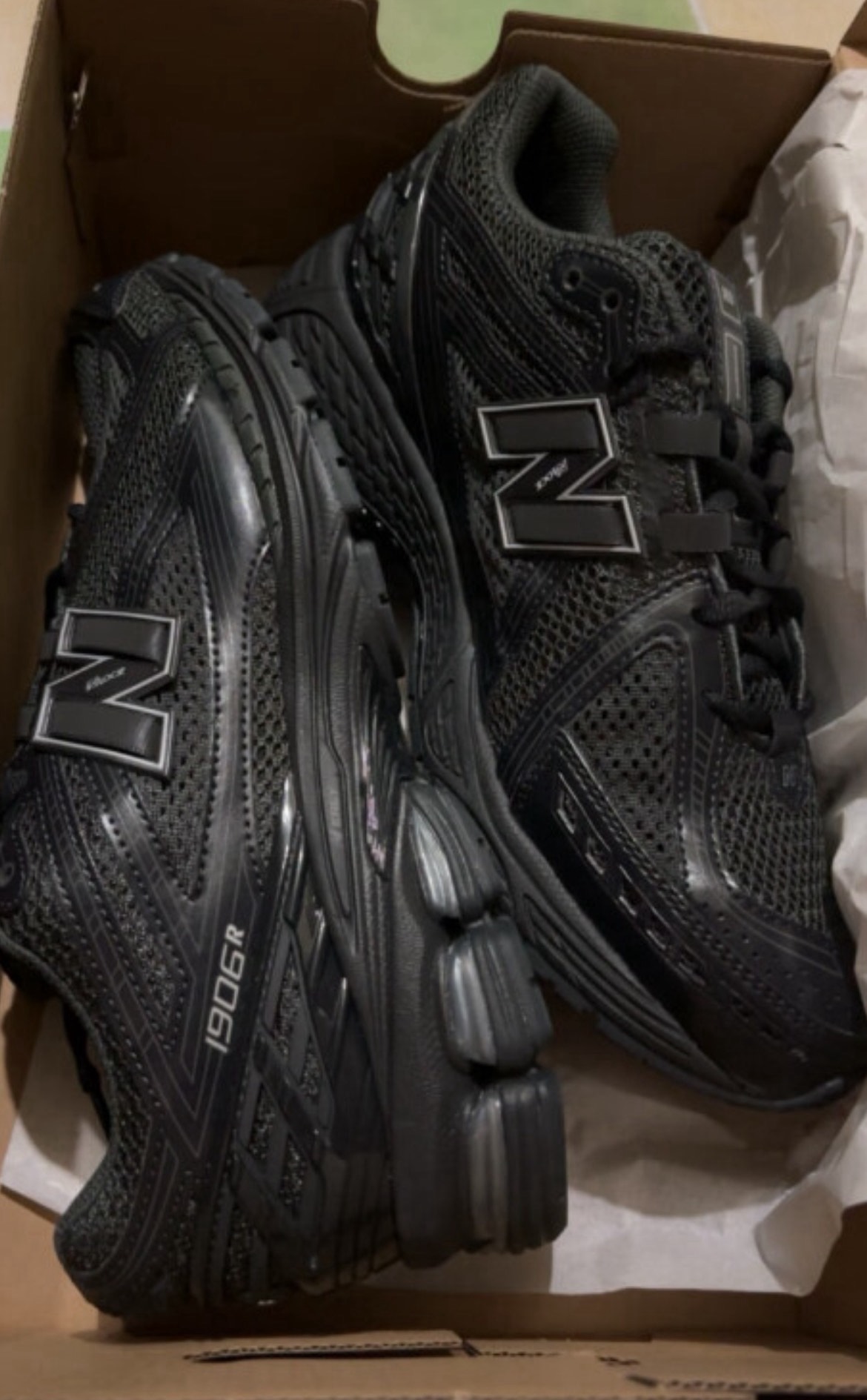 custom review-New Balance 1906U Устойчивый к истиранию Низкий Топ Casual Унисекс Черный