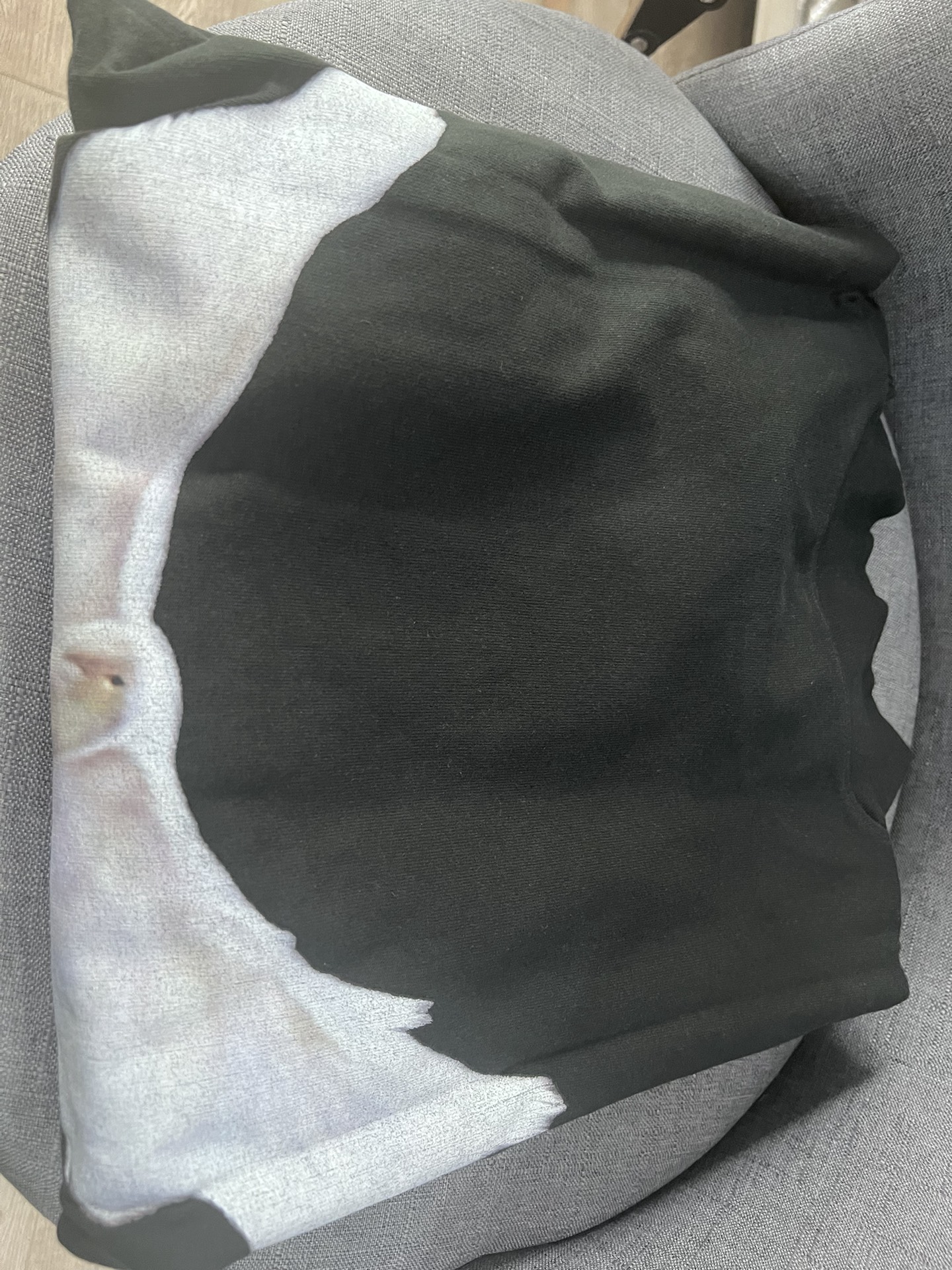 custom review-YEEZY Gap Dove No Seam Tee Black