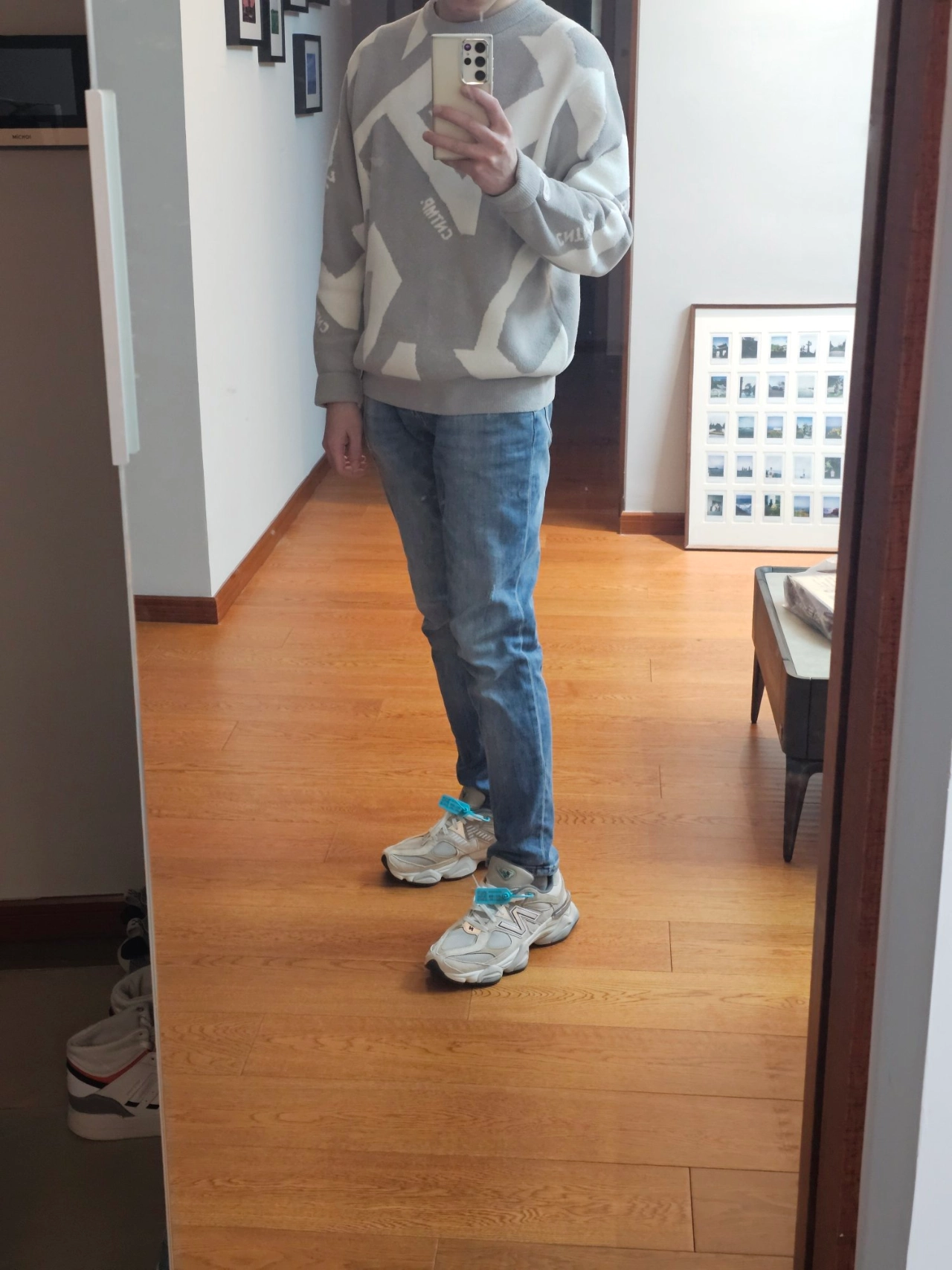 custom review-New Balance 9060 Sea Salt