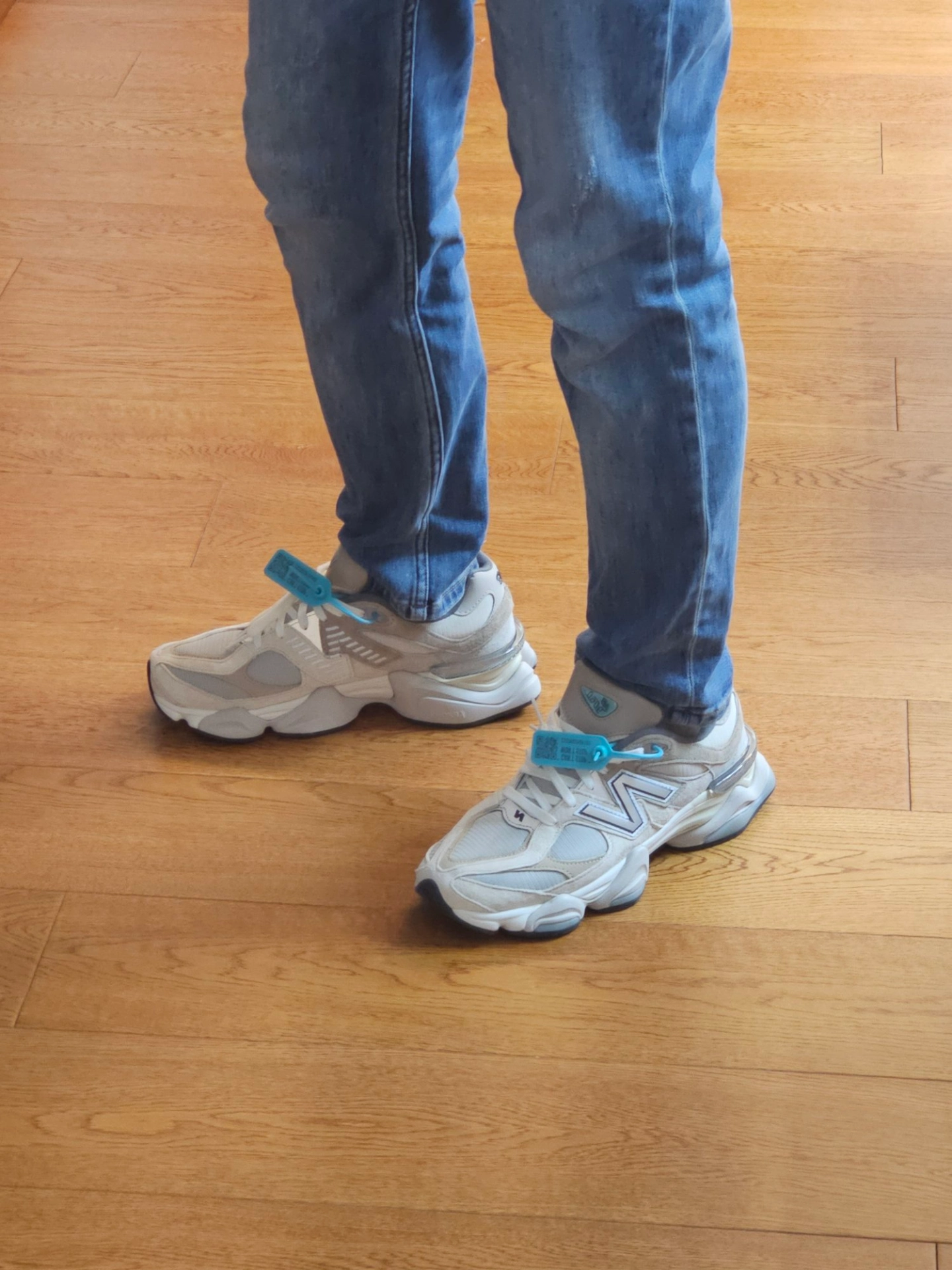 custom review-New Balance 9060 Sea Salt