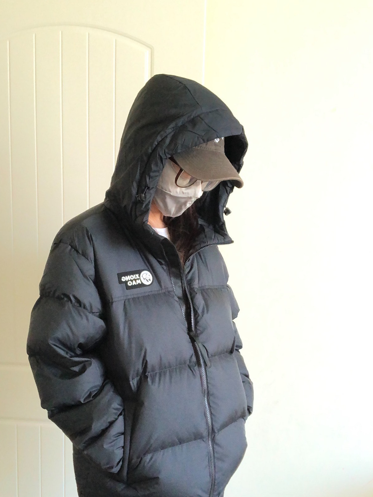 custom review-Панда Bubble Down Series С наполнителем Down Jacket Унисекс