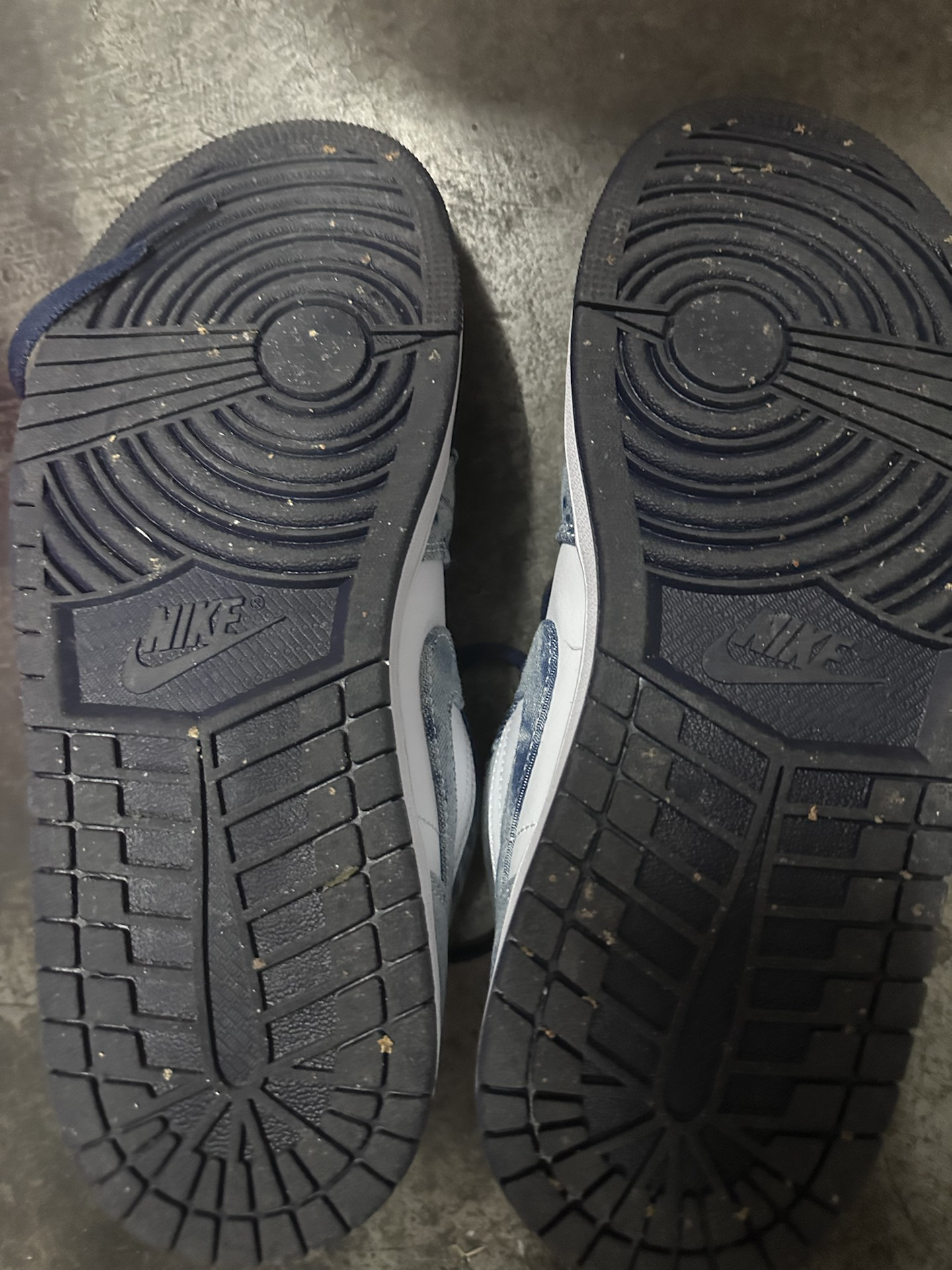 custom review-Jordan 1 Low Washed Denim