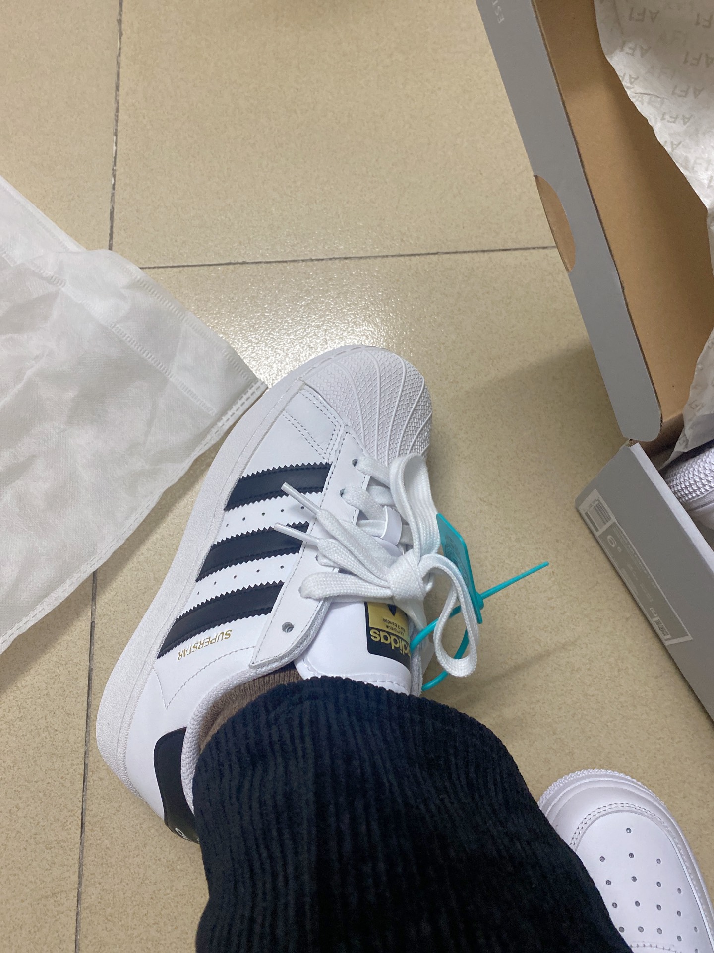 custom review-Adidas Originals SUPERSTAR XLG Low Топ Скейтборд Кроссовки Унисекс Черный Белый