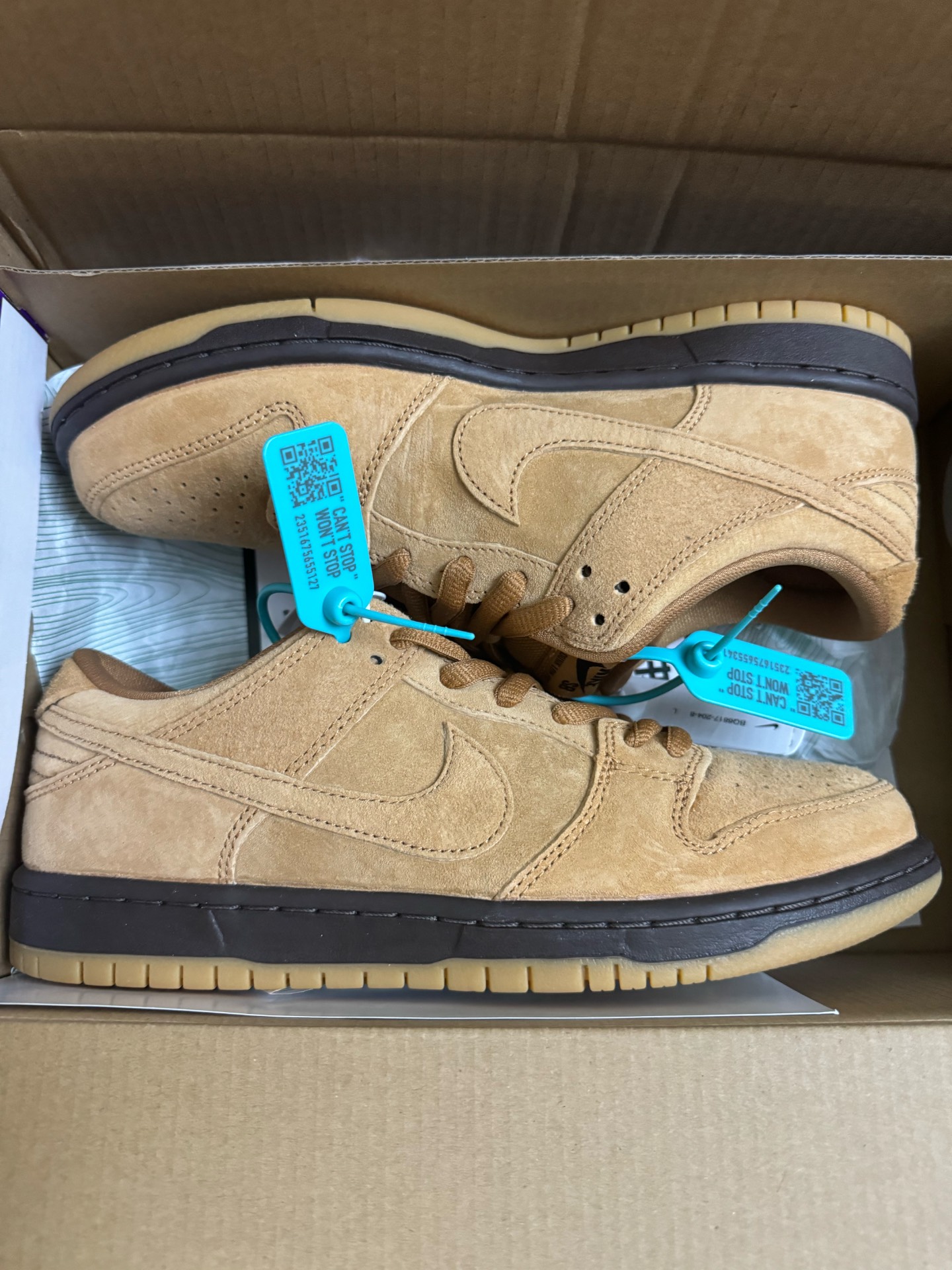 custom review-Nike Sb Dunk Low Wheat