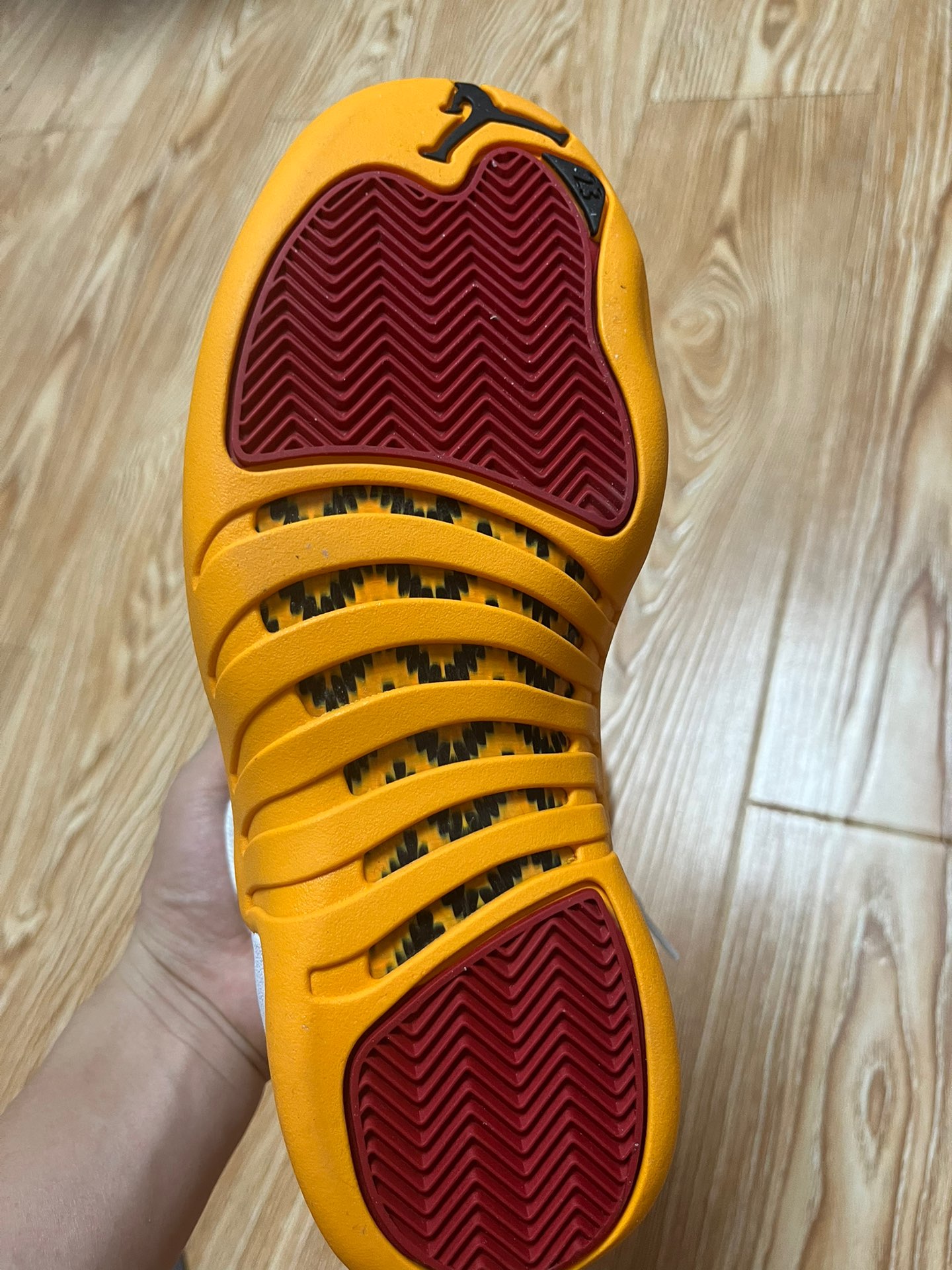 custom review-Jordan Air Jordan 12 High Топ Винтажные Баскетбольные Кроссовки Унисекс Белый