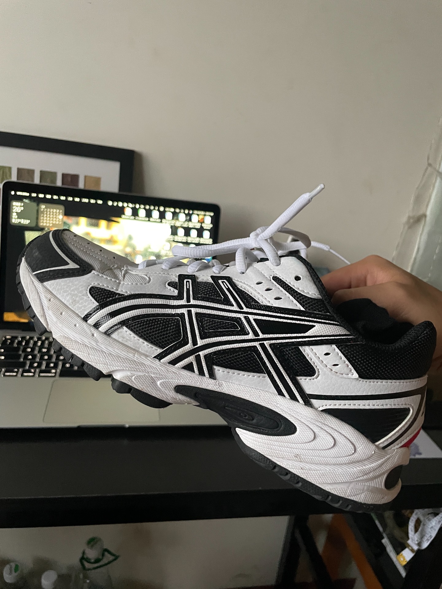 custom review-Asics Гель 170TR Текстиль Синтетическая кожа Кожа Устойчивая к истиранию Дышащий Низкий верх Кроссовки для бега Унисекс