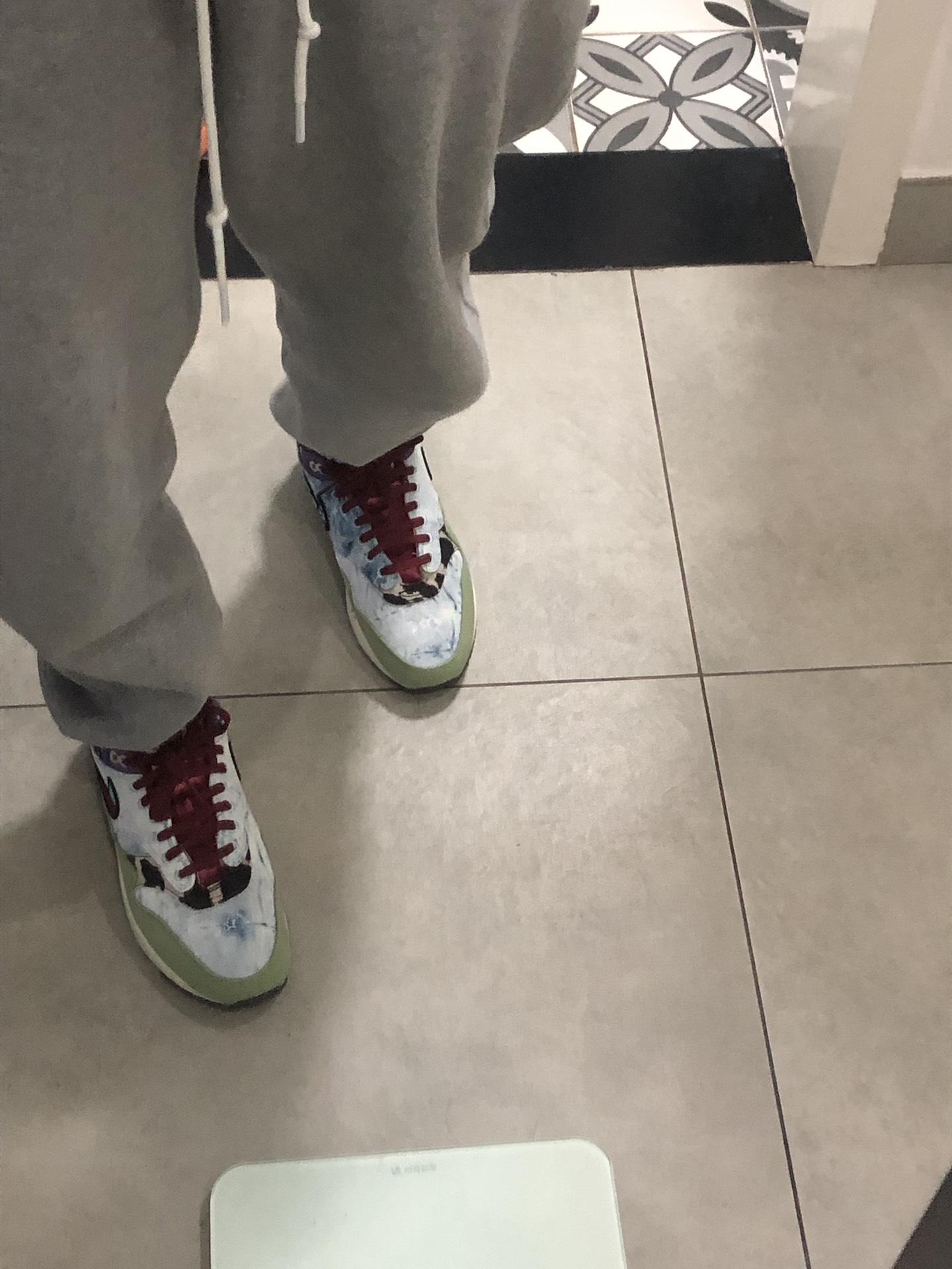 custom review-Concepts x Nike Air Max 1 Устойчивый к истиранию Низкий Топ Air Cushion Повседневные Беговые кроссовки Унисекс Синий Зеленый