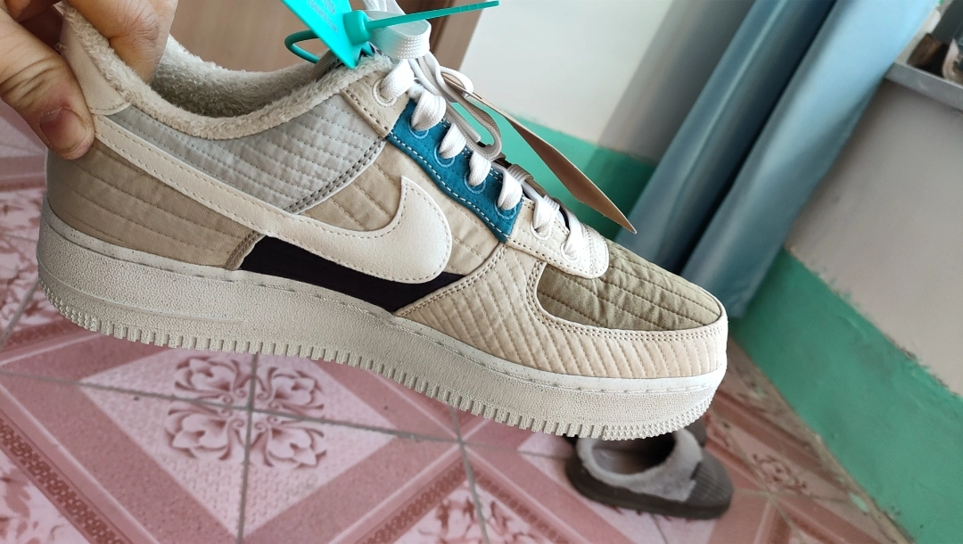 custom review-Nike Air FORCE 1 Low Топ Скейтборд Кроссовки Мужские Хаки Переработанный Материал