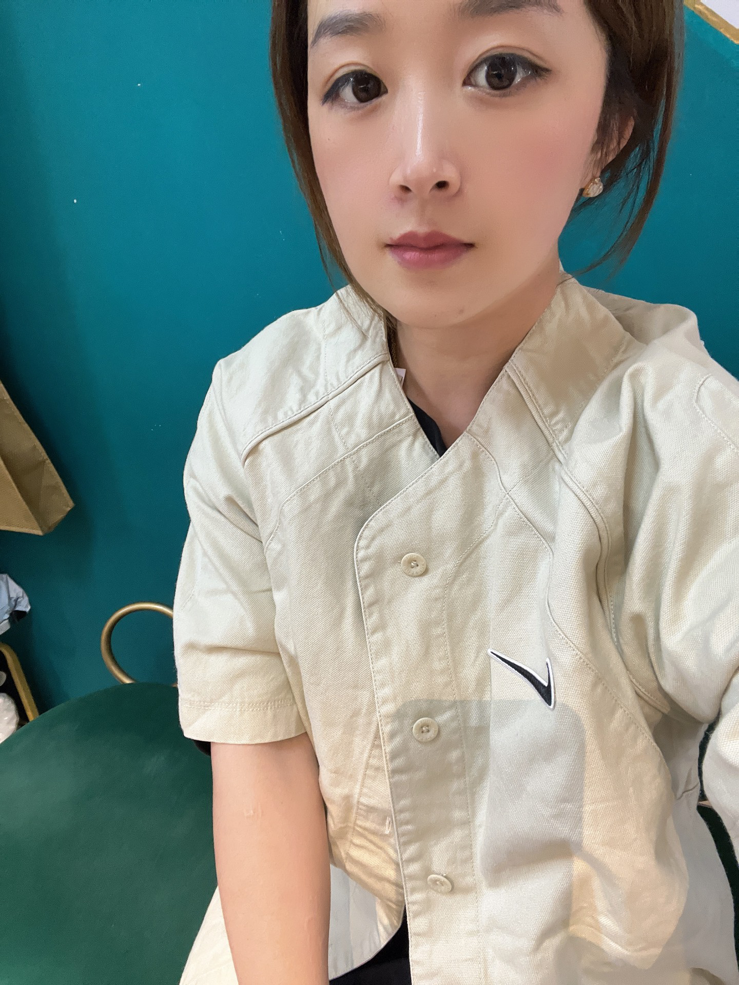 custom review-nike SB Бейсбольная куртка Унисекс Ротангово-желтый