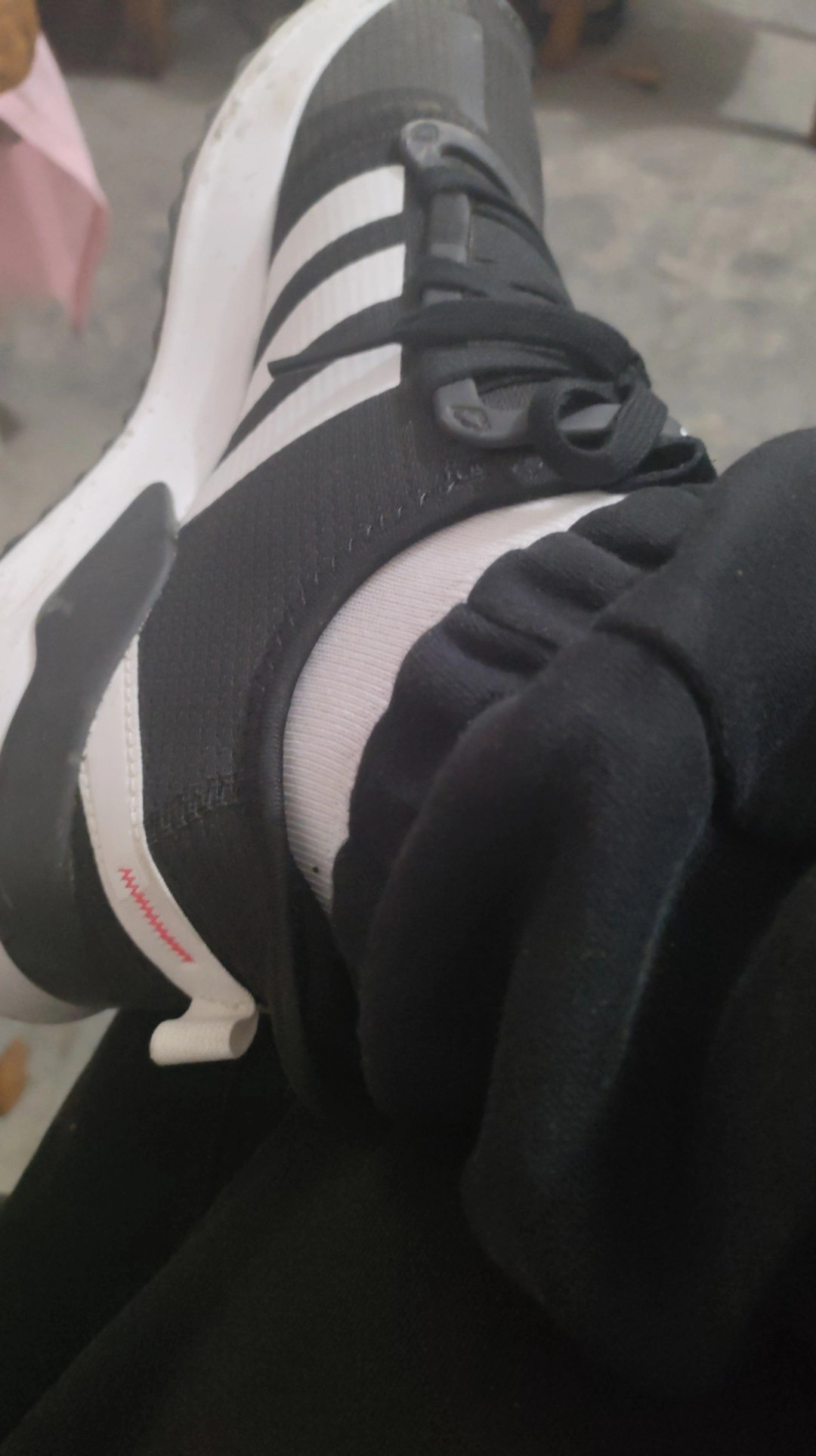 custom review-Adidas Originals U_Path Run Устойчивый к истиранию Низкий Топ Спортивная Повседневная Обувь Унисекс Черный Белый