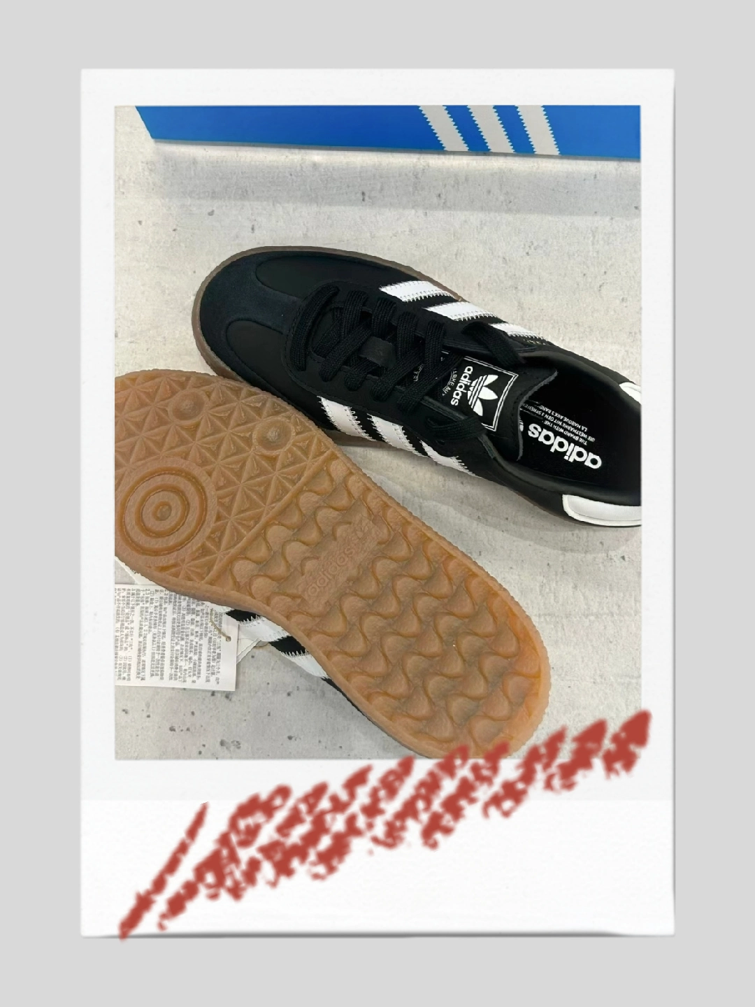 custom review-Adidas Originals SAMBAE Low Топ Скейтборд Кроссовки Женские Черный Белый