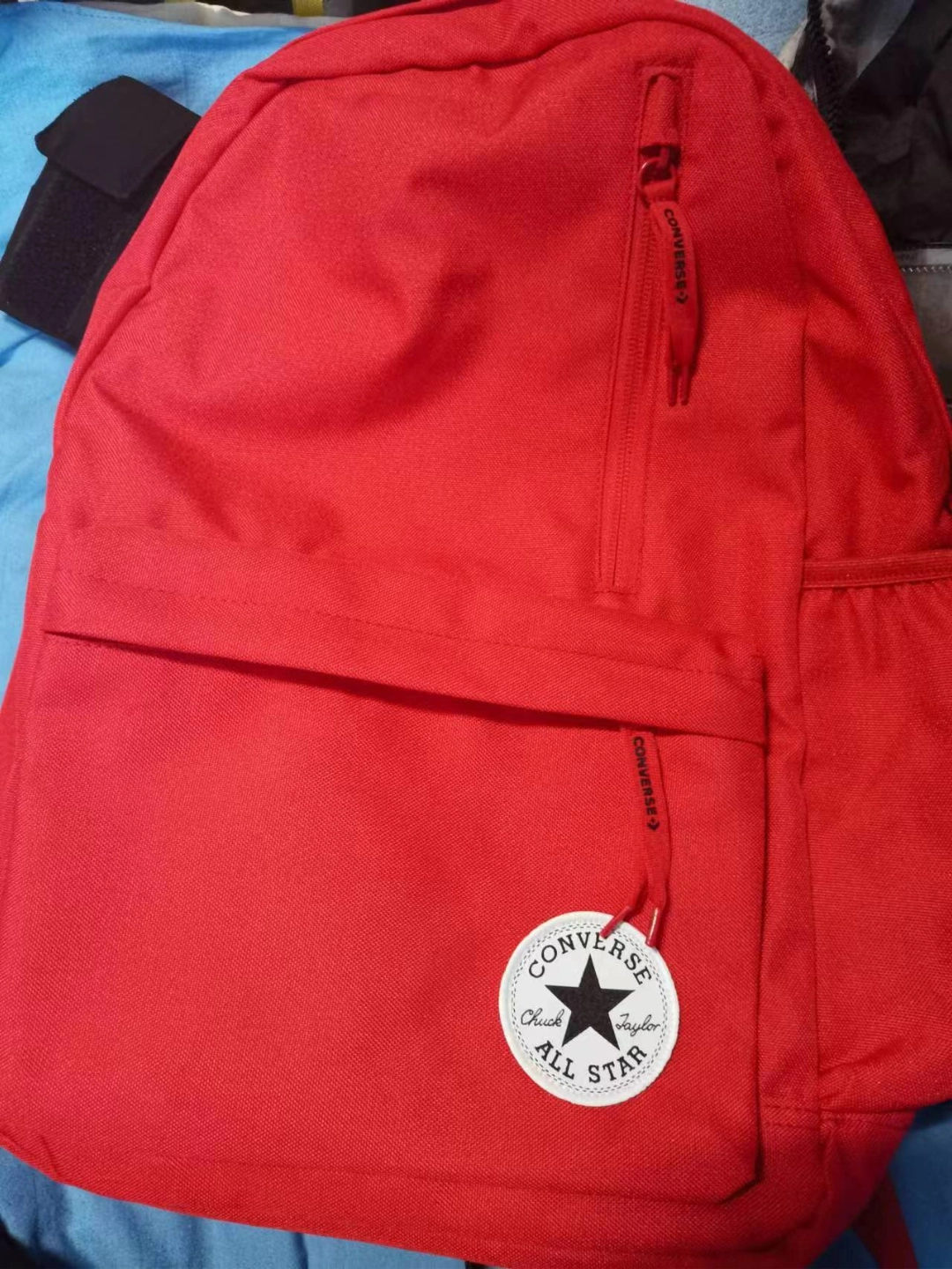 custom review-Converse Polyester Backpack Medium Preppy Red Конверс Полиэстер Рюкзак Средний Преппи Красный