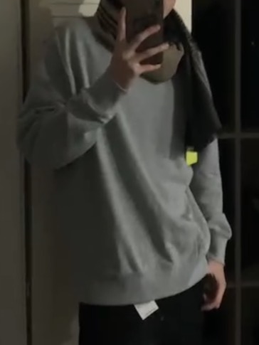 custom review-Nike Sportswear Свитшот Весенний Мужской Серый