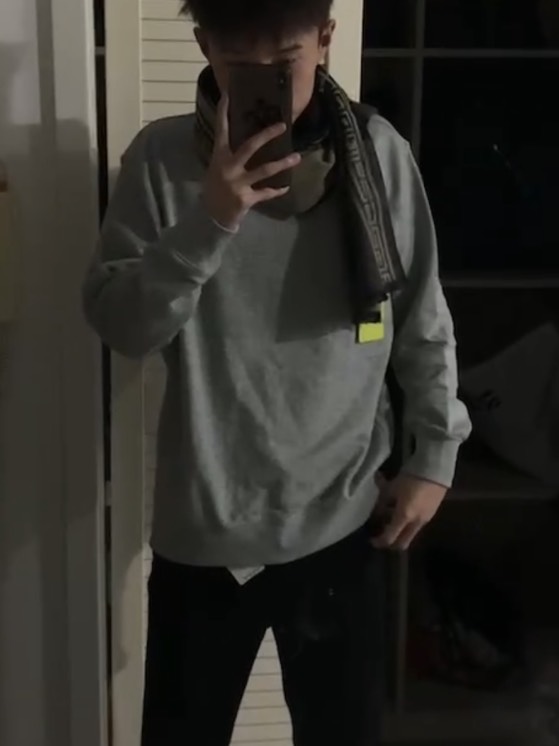 custom review-Nike Sportswear Свитшот Весенний Мужской Серый