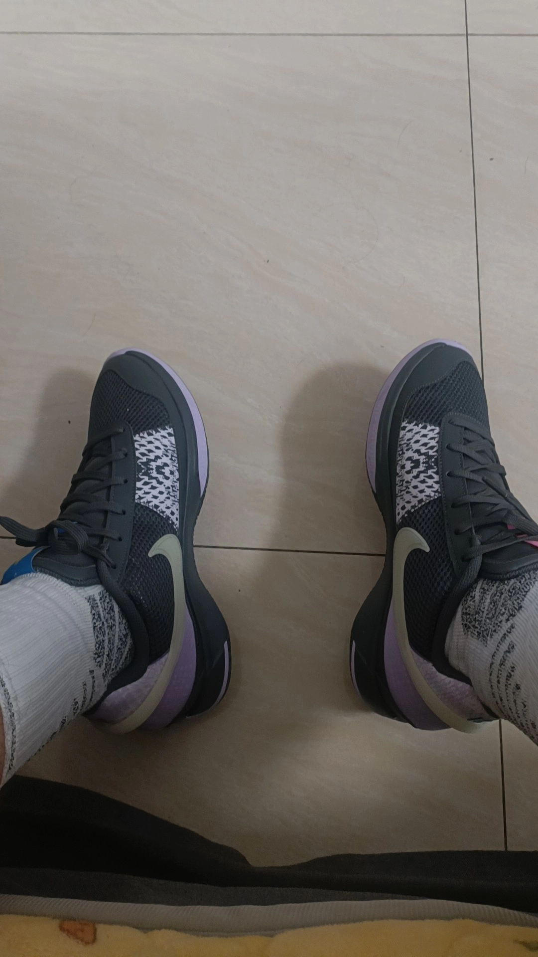 custom review-Nike Ja 1 Ja Morant 1 Low Топ Баскетбольные кроссовки Мужской Серый Фиолетовый Синий Оранжевый
