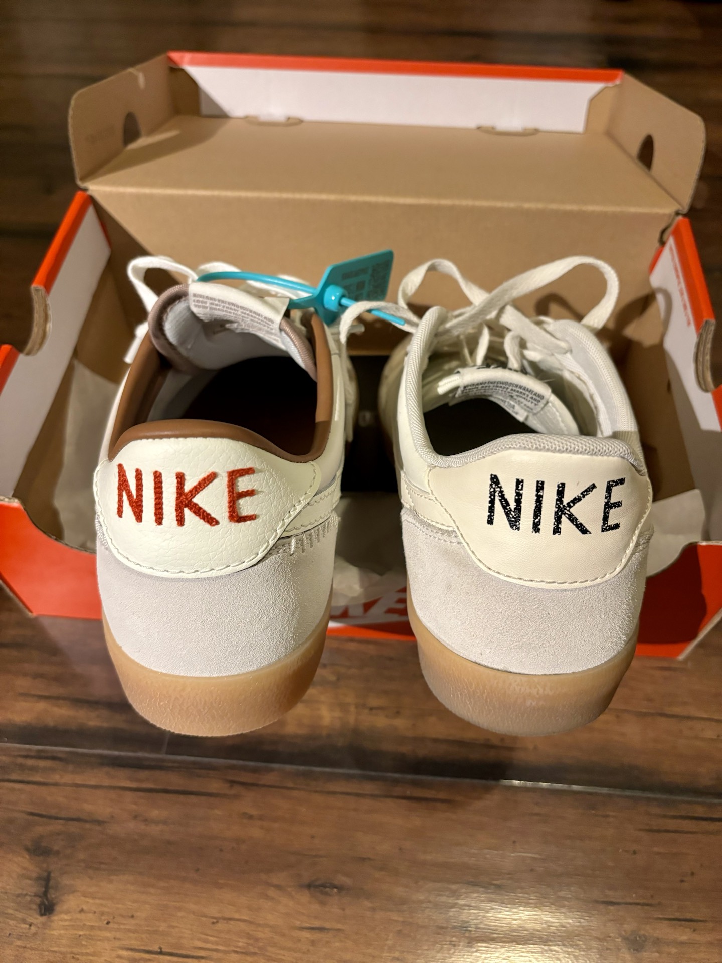 custom review-Nike Killshot 2 Low Топ Скейтборд Кроссовки Мужские Серый Коричневый