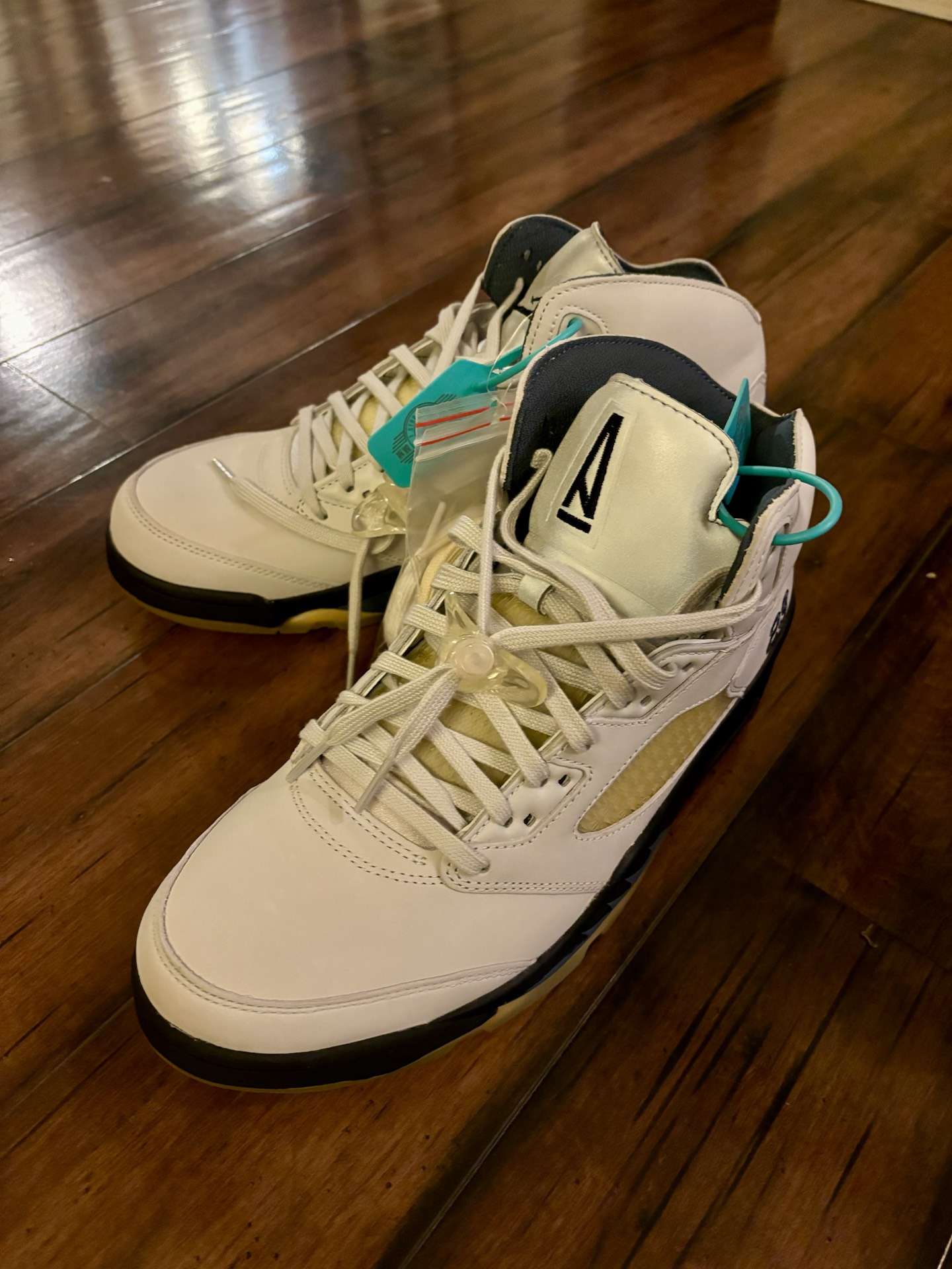 custom review-Air Jordan 5 X A Ma Maniere 'Photon Dust' Women's