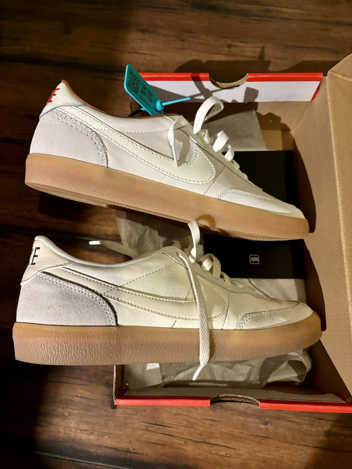 custom review-Nike Killshot 2 Low Топ Скейтборд Кроссовки Мужские Серый Коричневый